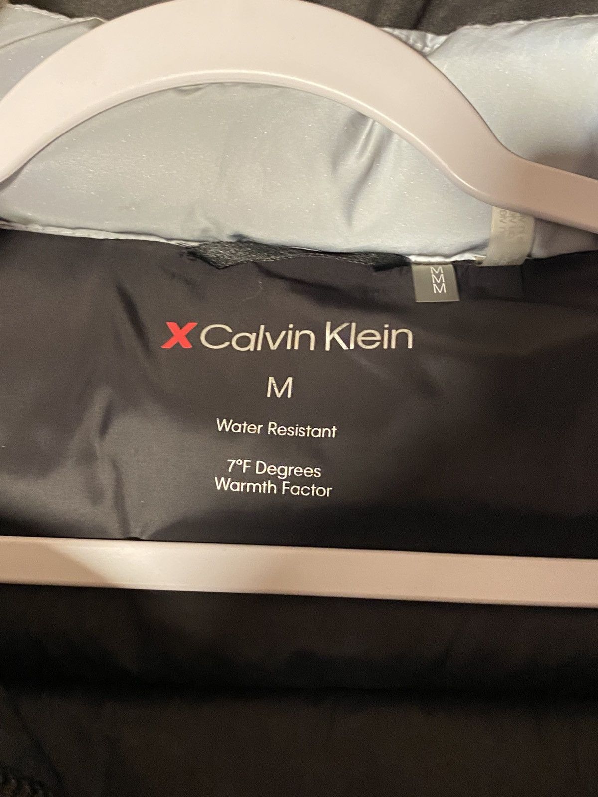 Calvin Klein Men’s White reflective Calvin Klein puffer jacket Size US M / EU 48-50 / 2 - 7 Thumbnail