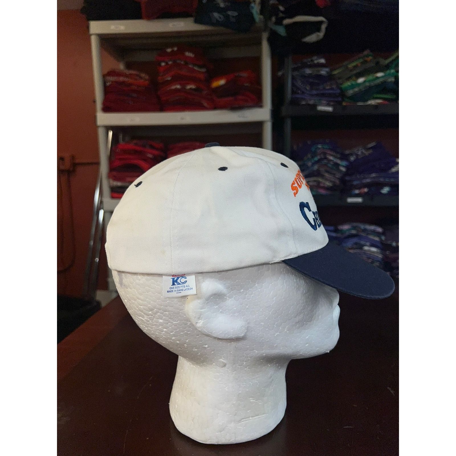 Vintage Vintage Denver Broncos Super Bowl Snapback Hat 32 Stained Size ONE SIZE - 7 Thumbnail