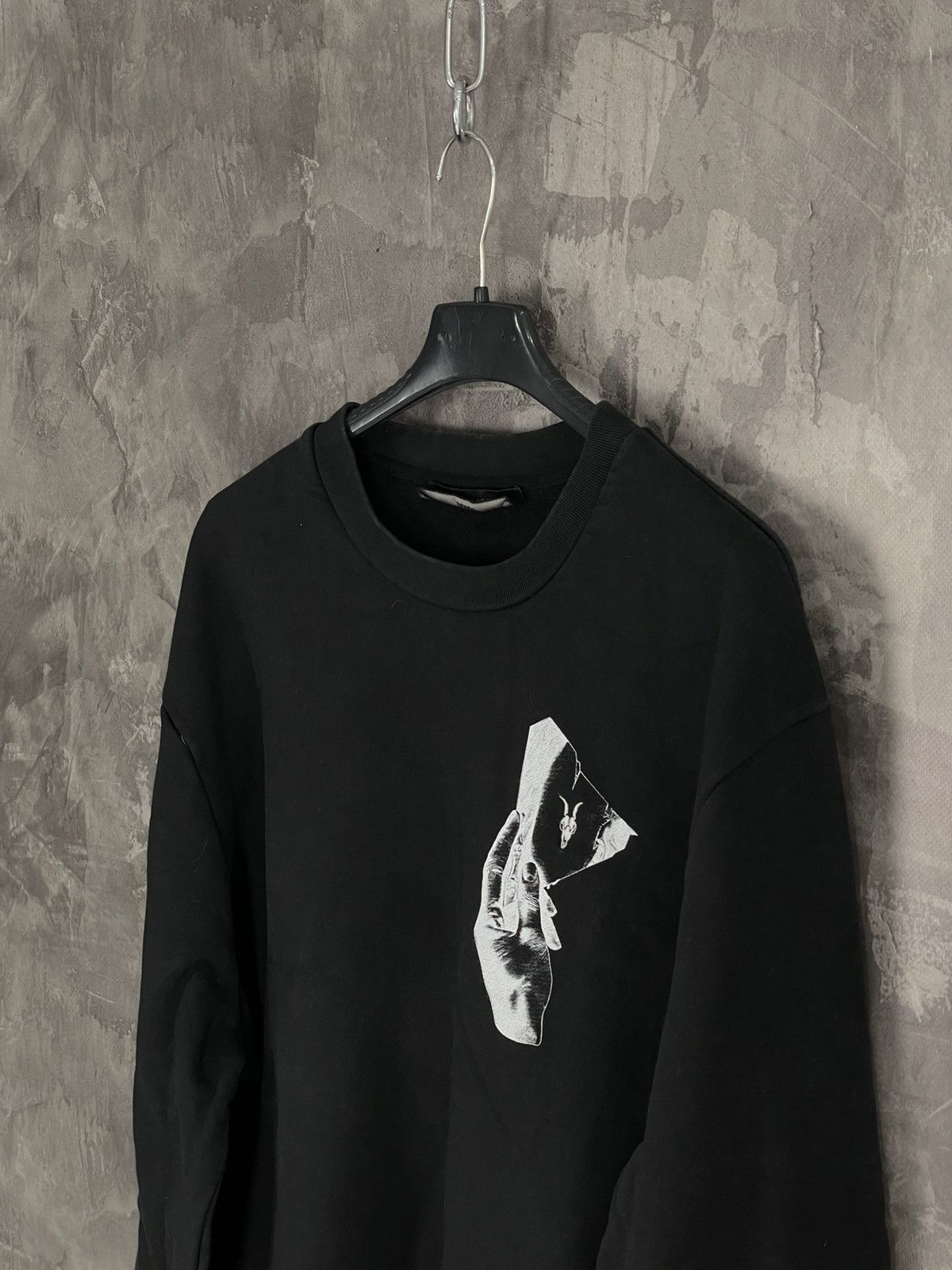 Allsaints Allsaints Vintage Small Logo Crew Neck Sweatshirt Size M Size US M / EU 48-50 / 2 - 7 Thumbnail
