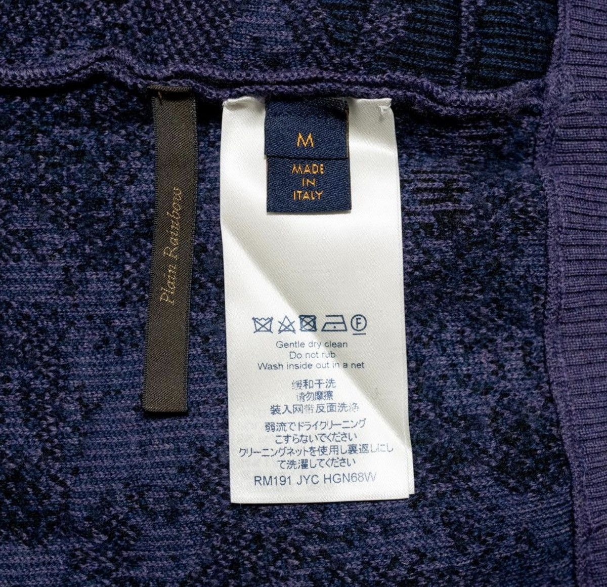 Louis Vuitton LOUIS VUITTON 2019SS Virgil Abloh Wizard Of OZ Knit Sweater Size US M / EU 48-50 / 2 - 6 Thumbnail