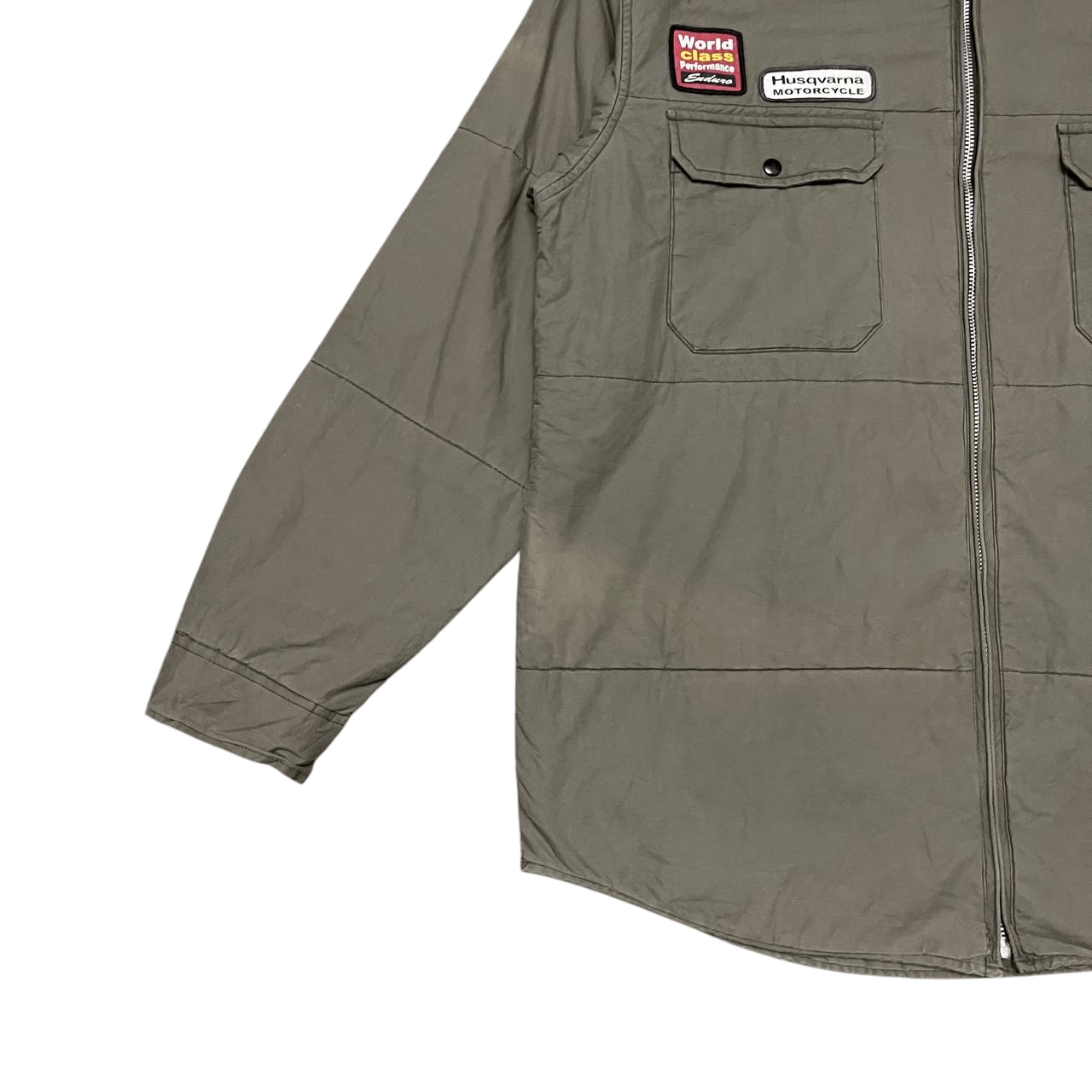 Japanese Brand Vintage Husqvarna Motorcycle Jacket Size US L / EU 52-54 / 3 - 3 Thumbnail
