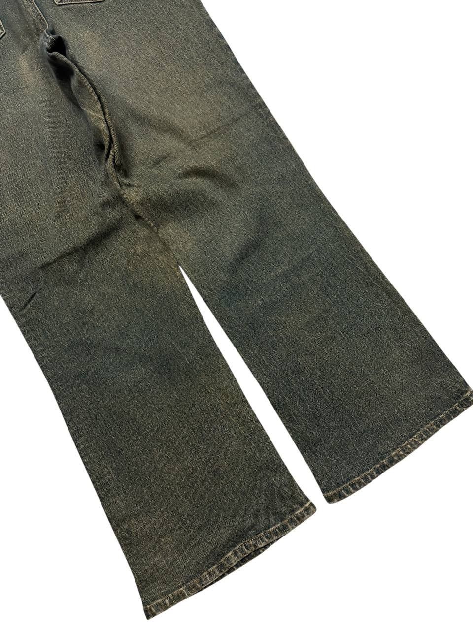 Rusty 💥Vintage Live Claire Crazy Thrashed Style Mud Rusty Washed Size US 29 - 11 Thumbnail