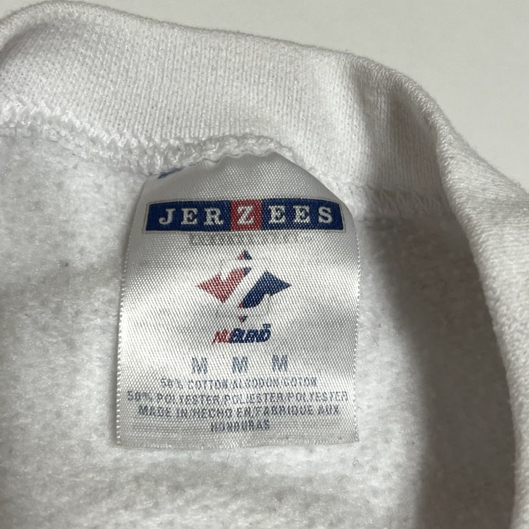 Jerzees Jerzees Lion Couple Crew Neck Sweatshirt NuBlend Medium White Unisex Adults Sweatshirt Long Sleeve Pullover Lion Theme 90s? Size US M / EU 48-50 / 2 - 6 Thumbnail