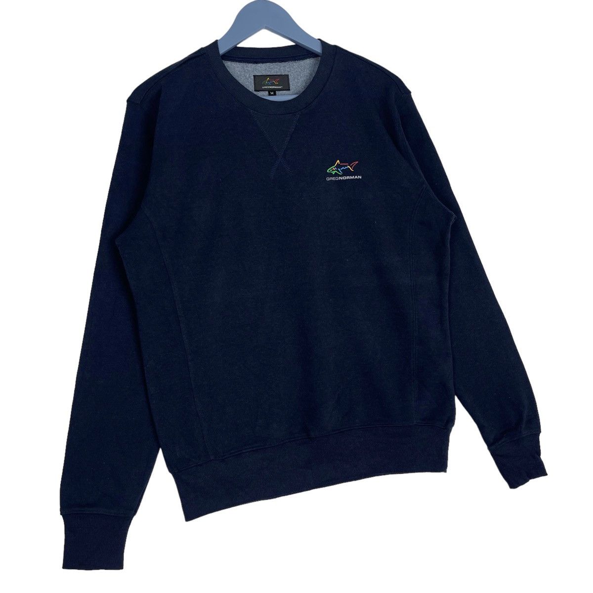 Greg Norman × Vintage Vintage Gregnorman Crewneck Sweatshirt Small Embroidered Size US M / EU 48-50 / 2 - 2 Thumbnail