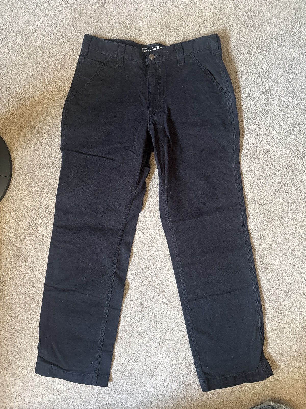 Carhartt Carhart Black Workpants 34x32 Relaxed Fit Size US 34 / EU 50 - 5 Thumbnail