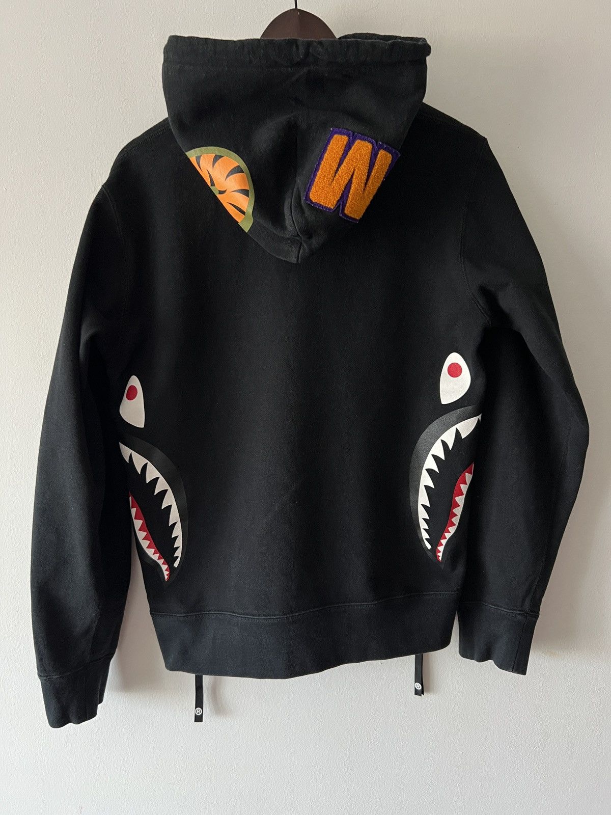 Bape 🔥🔥 Bape Side Zip Shark Pullover Hoodie Size US M / EU 48-50 / 2 - 3 Thumbnail