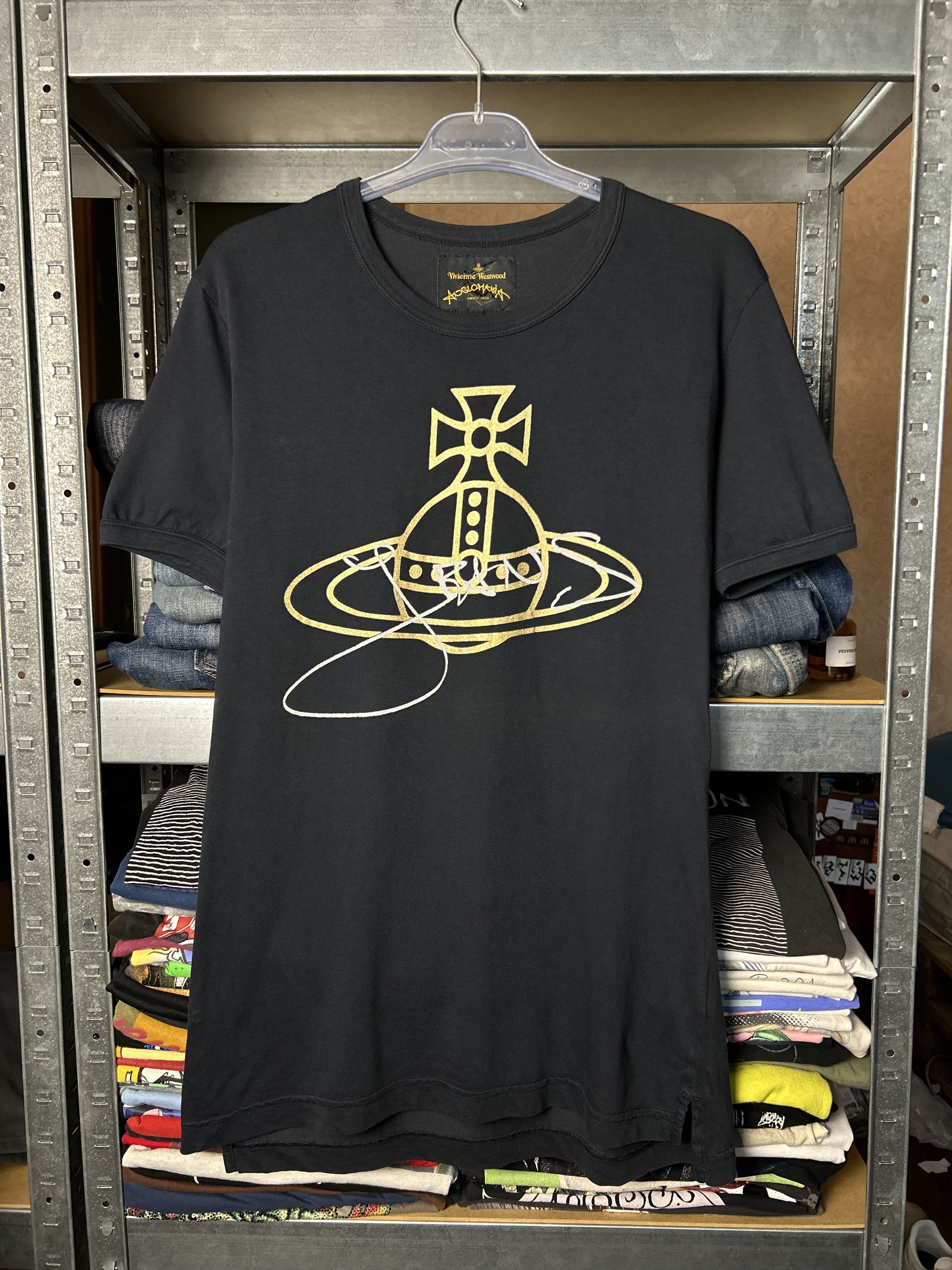 Vivienne Westwood Vintage Vivienne Westwood Anglomalia Orb T-shirt Size US M / EU 48-50 / 2 - 1 Thumbnail