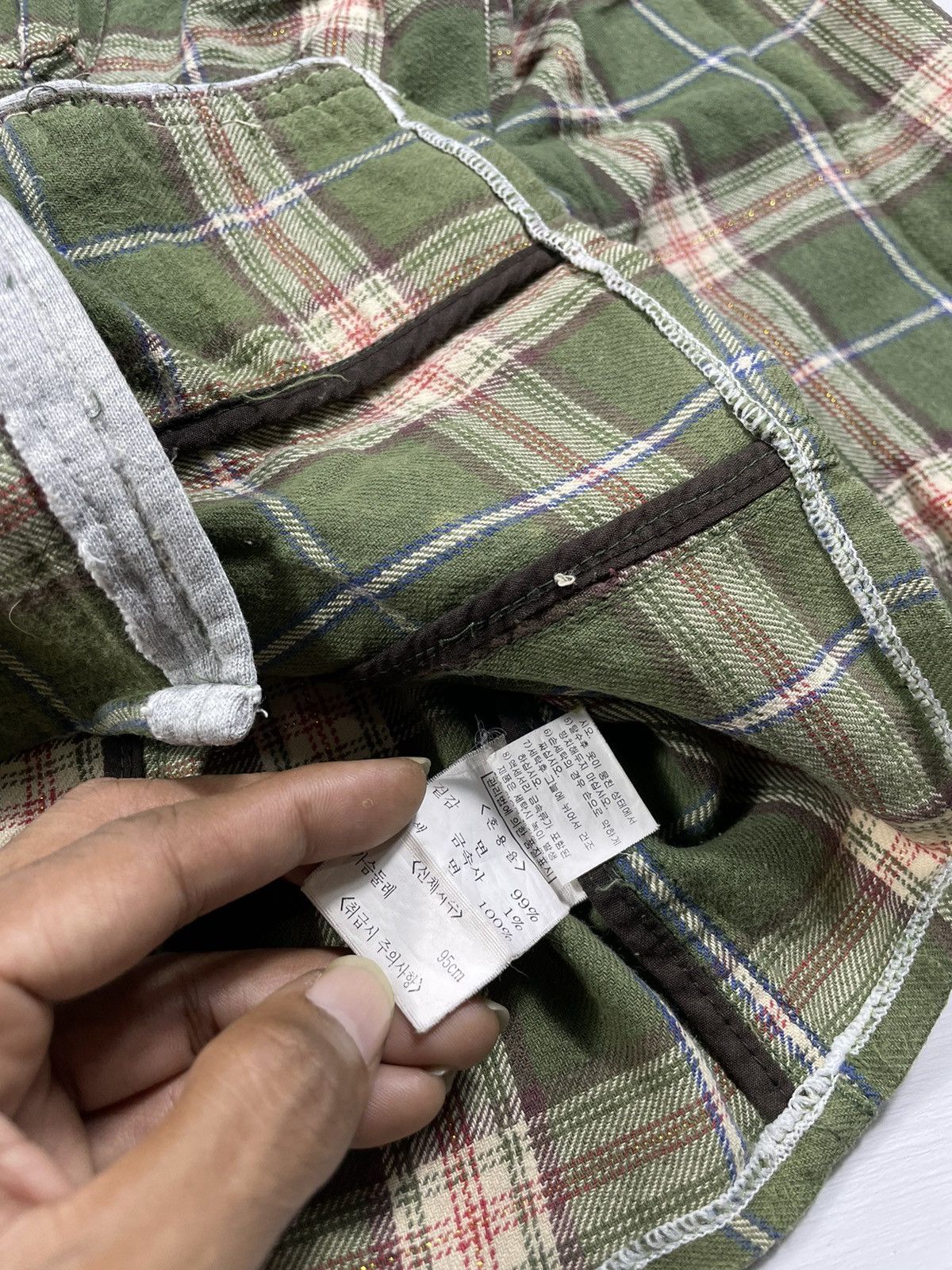 Japanese Brand VINTAGE EDWIN FADED FUR HOODIE FLANEL WESTERN STYLE Size US M / EU 48-50 / 2 - 7 Thumbnail
