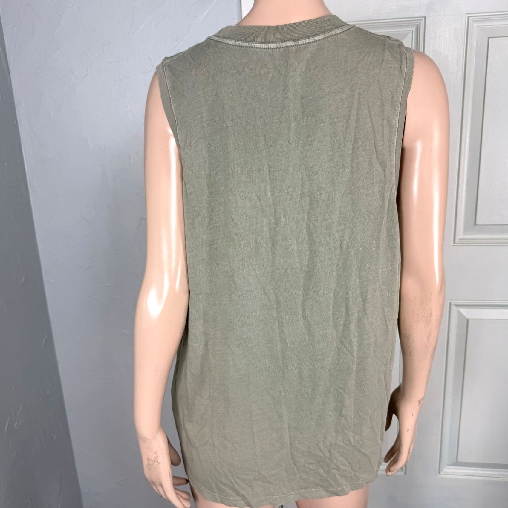 Prana PrAna Women's Shirt XL Everyday Vintage Washed Tank Juniper Green EE15 XS? Size XL / US 12-14 / IT 48-50 - 3 Thumbnail