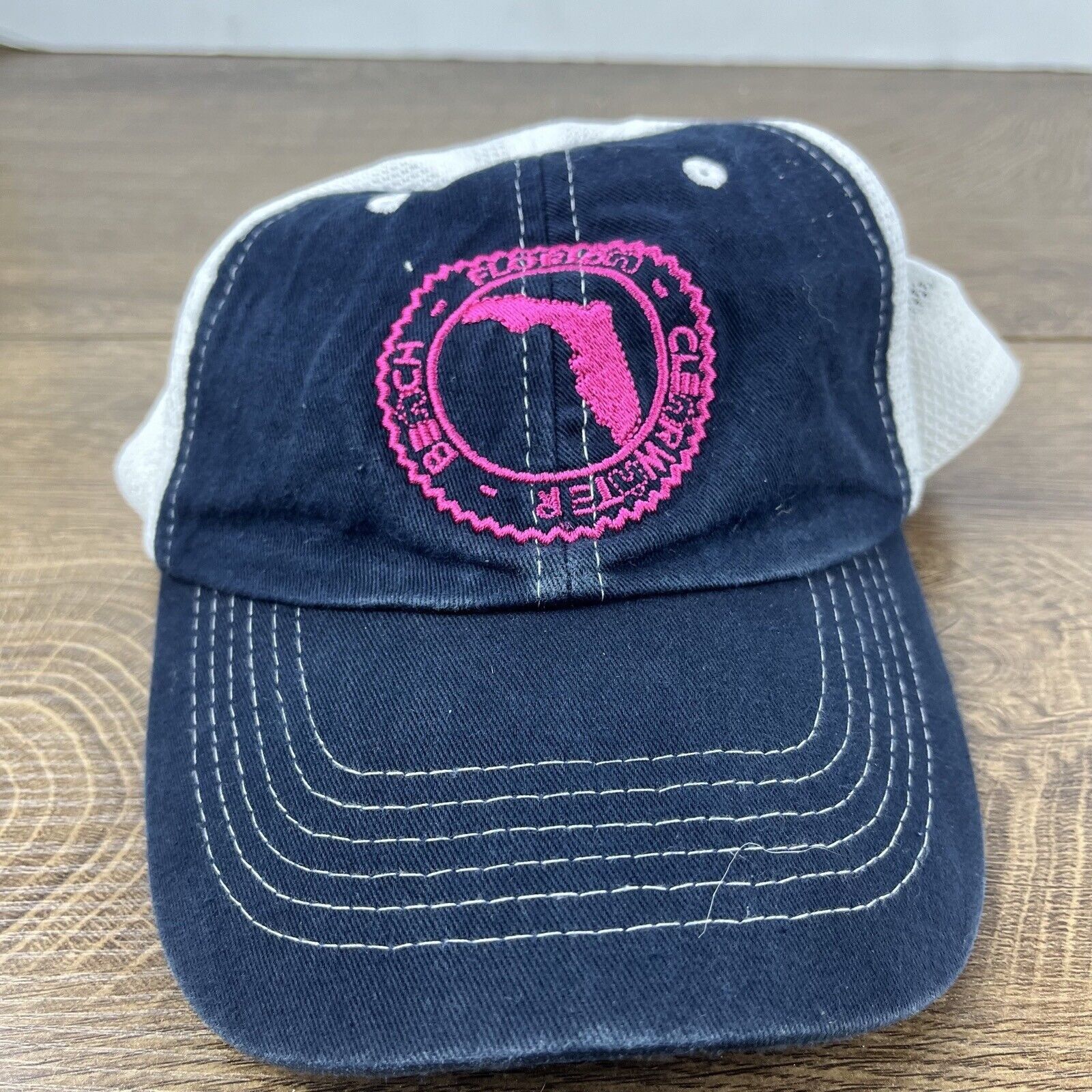Other Clearwater Beach Florida Hat Black Cap Hat Adjustable Hat Bl Size ONE SIZE - 2 Thumbnail