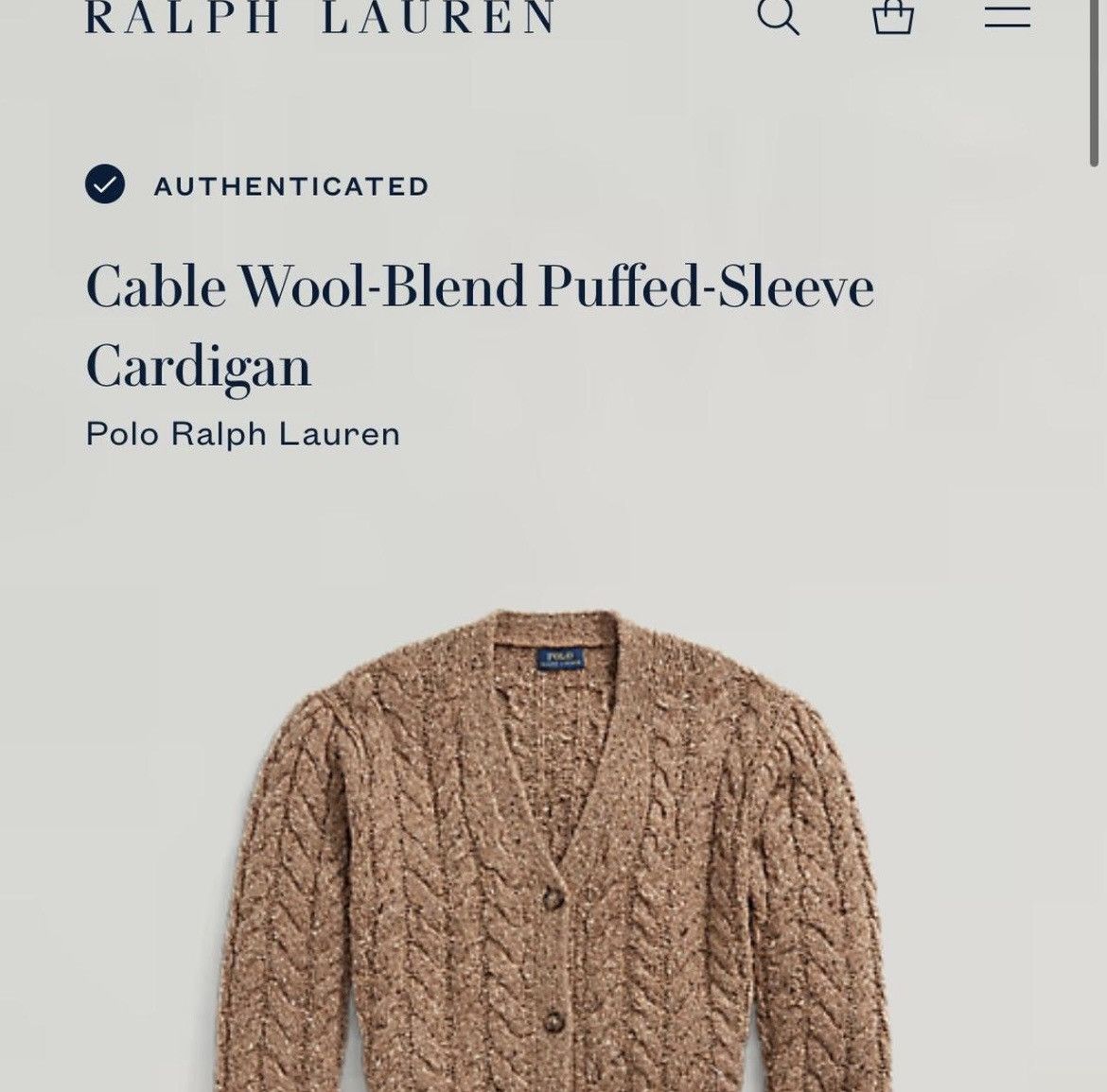 Polo Ralph Lauren Polo brown sweater Size XS / US 0-2 / IT 36-38 - 4 Thumbnail