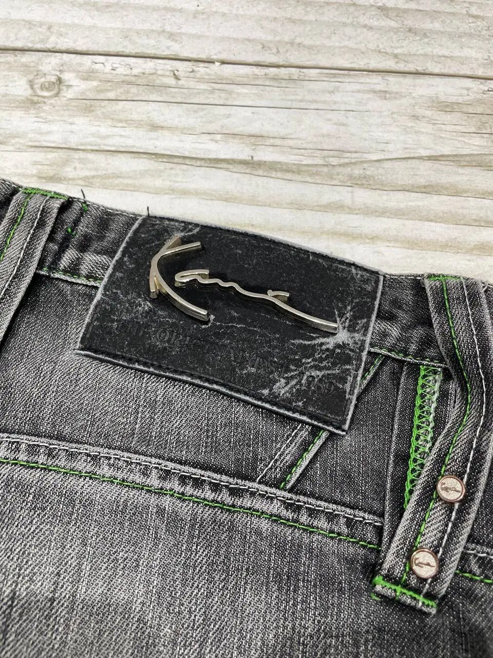 Karl Kani Vintage Karl Kani Denim Jeans 90s Baggy Rap Big Logo Y2K Size US 36 / EU 52 - 9 Thumbnail