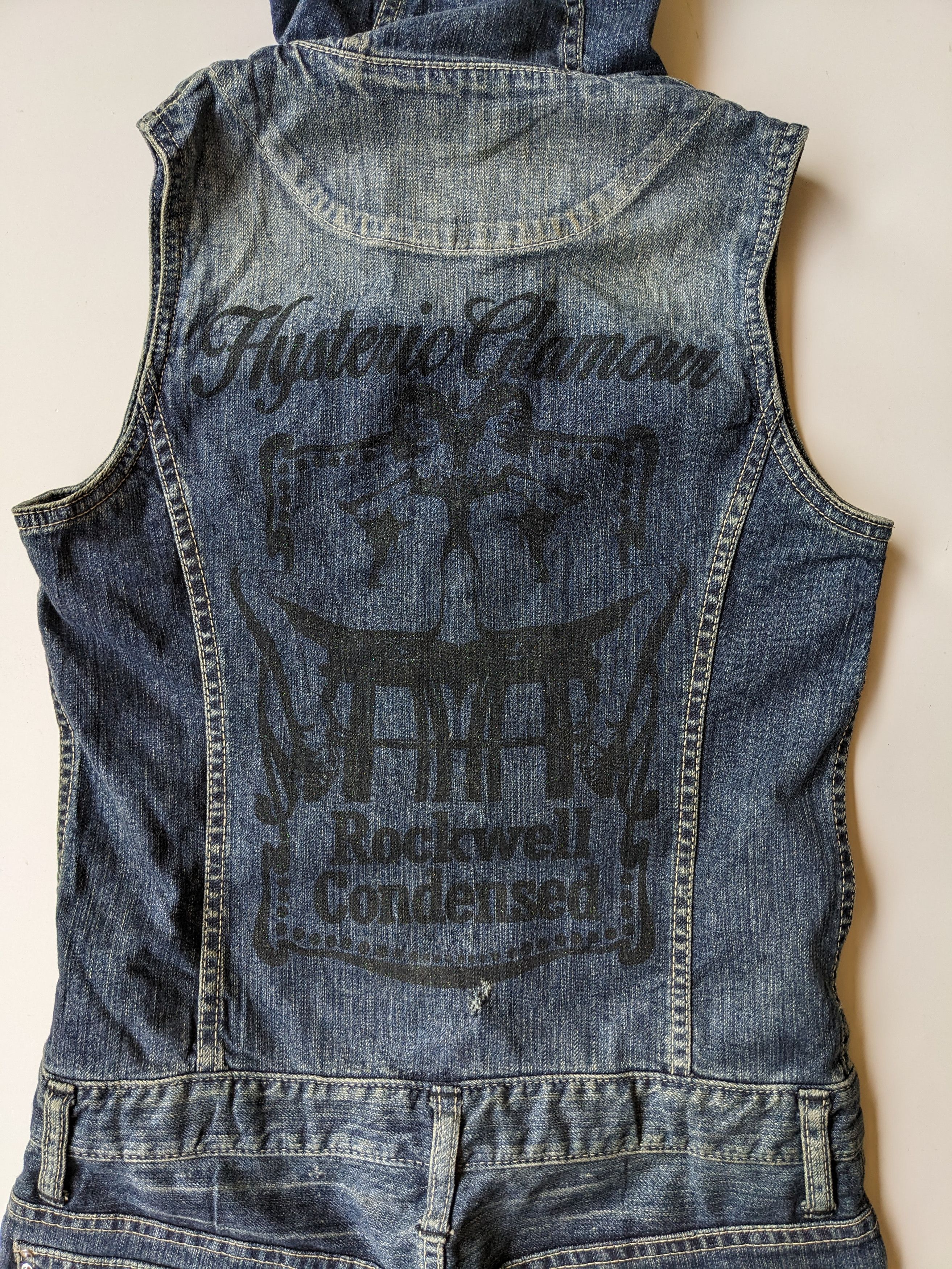 Hysteric Glamour Hysteric Glamour jumpsuit hoodie denim Size S / US 4 / IT 40 - 3 Thumbnail
