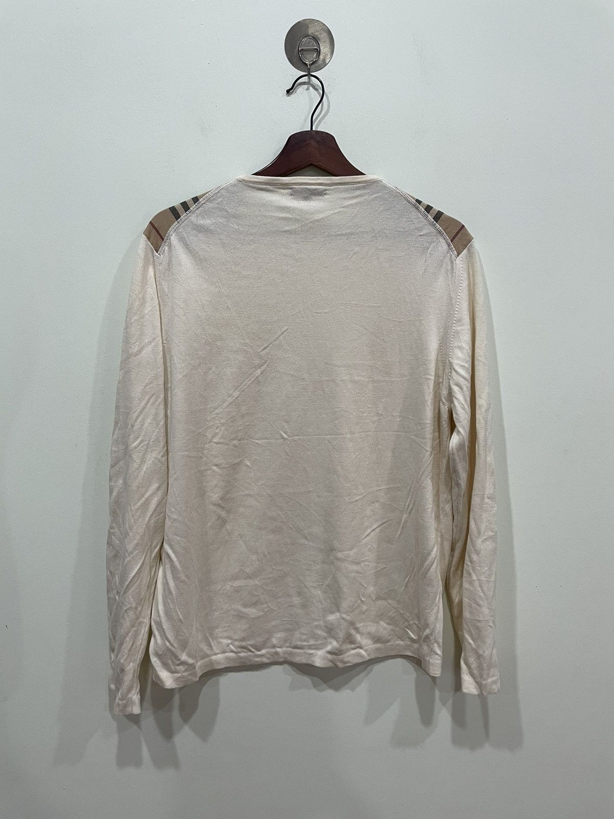 Burberry Burberry Long Sleeve Tshirt Size US L / EU 52-54 / 3 - 2 Thumbnail