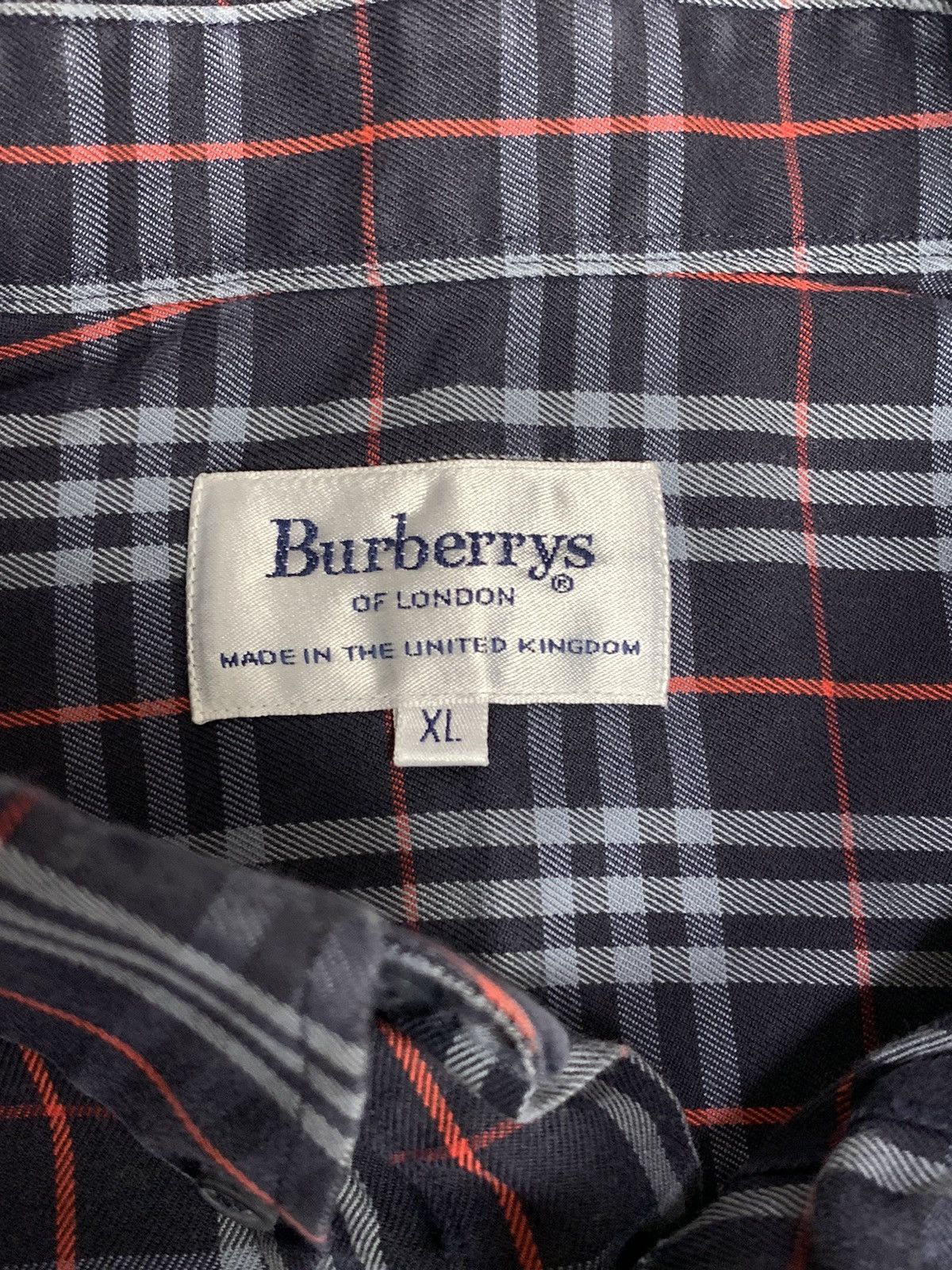 Burberry Burberrys London Nova Check Blue Oxfords Shirt Size US XL / EU 56 / 4 - 12 Thumbnail