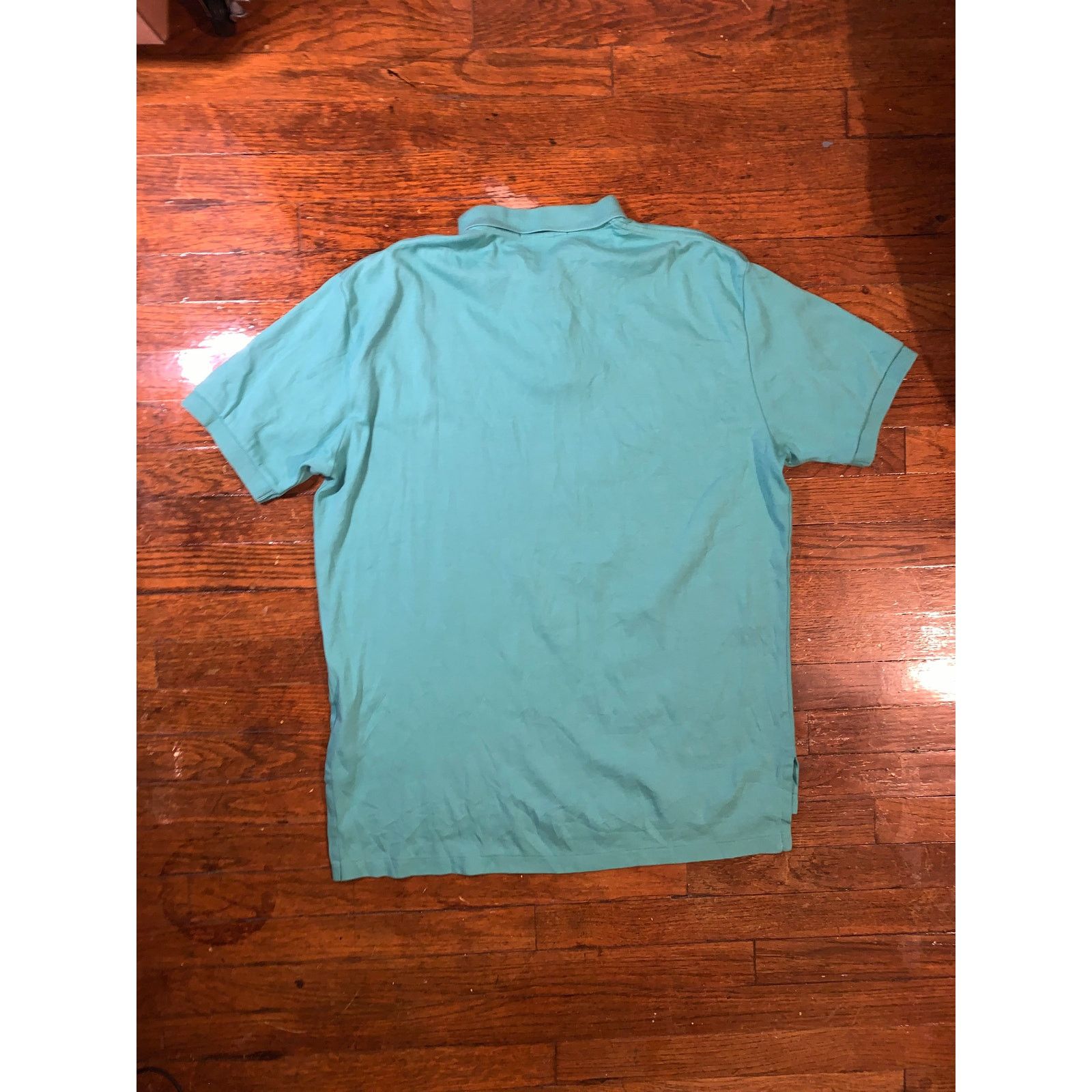 Polo Ralph Lauren Polo Ralph Lauren Teal Polo Shirt L Pink Pony Short Sleeve Size US L / EU 52-54 / 3 - 2 Thumbnail