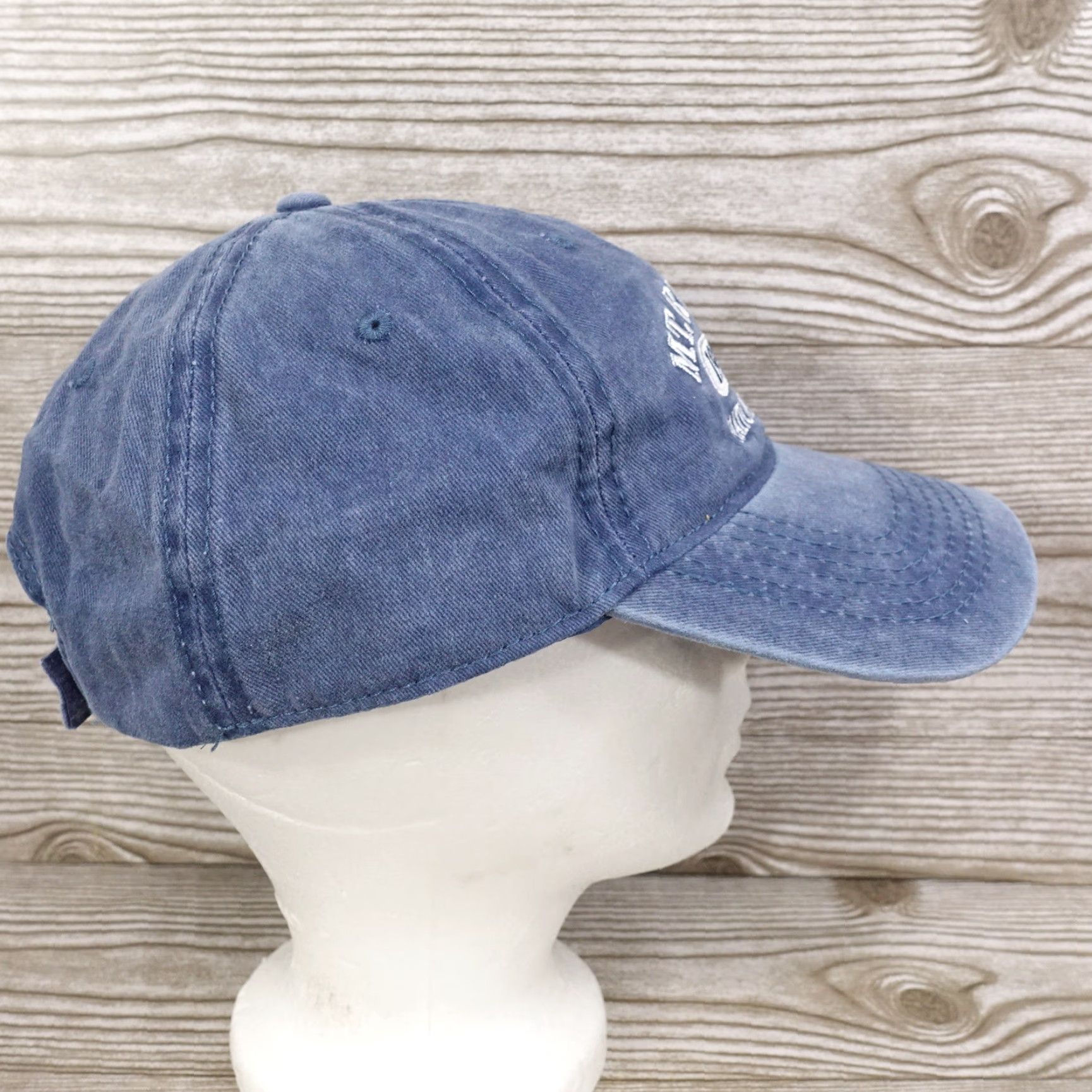 Vintage MOUNT RUSHMORE Baseball Cap Unisex One Size Blue Tourist Hat Size ONE SIZE - 6 Thumbnail