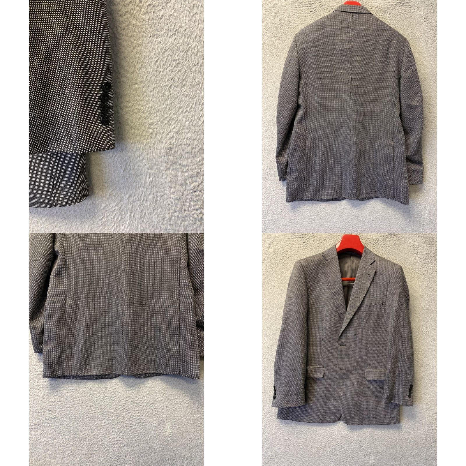 Vintage VINTAGE Versace Collection Blazer Jacket Unisex Adults 42 Black White Micro Check 0537 Blazer Mens Womens Size M / US 6-8 / IT 42-44 - 8 Thumbnail