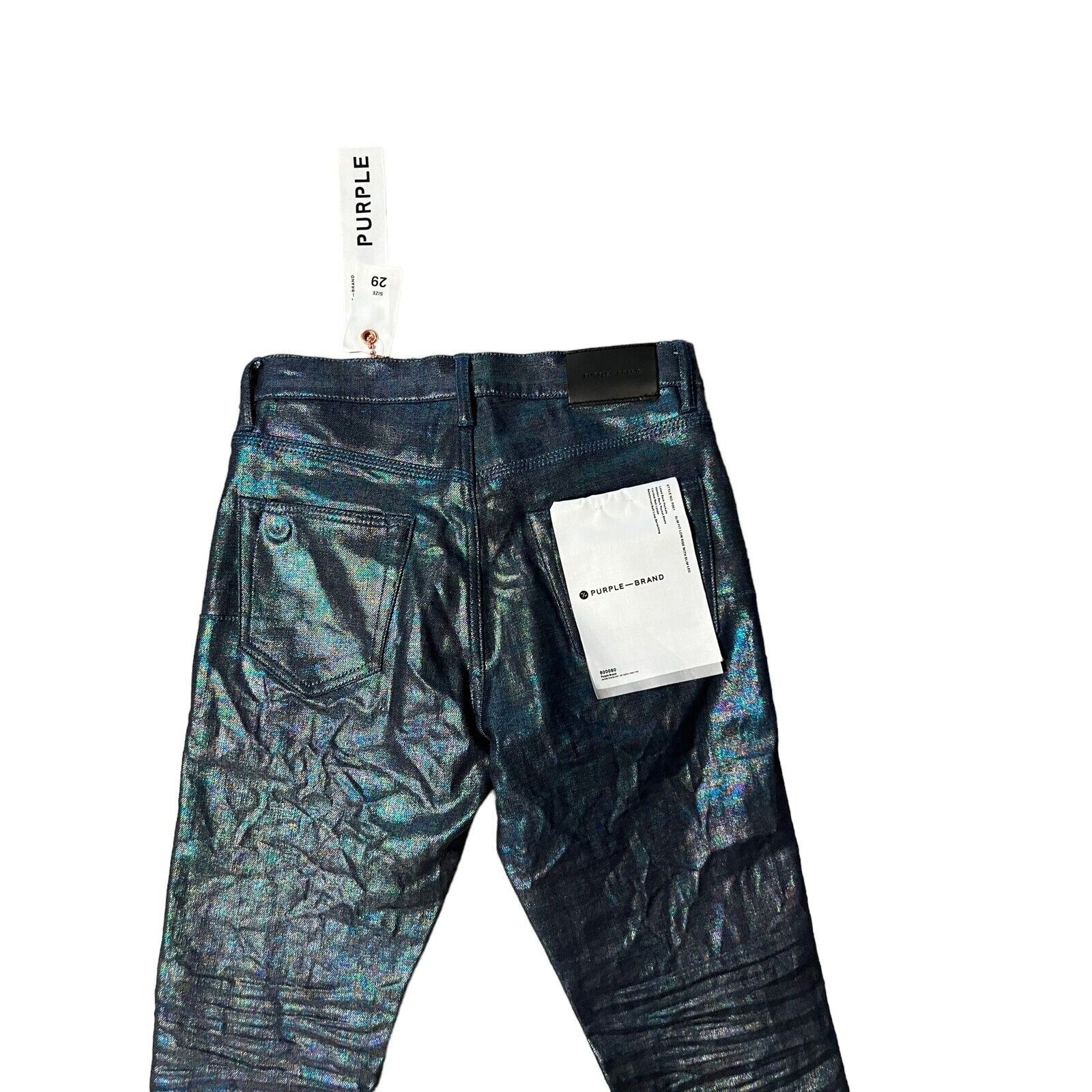 Purple × Purple Brand Purple Brand Jeans Mens Slim Fit Dark Blue Size 29/30 Size US 29 - 4 Thumbnail