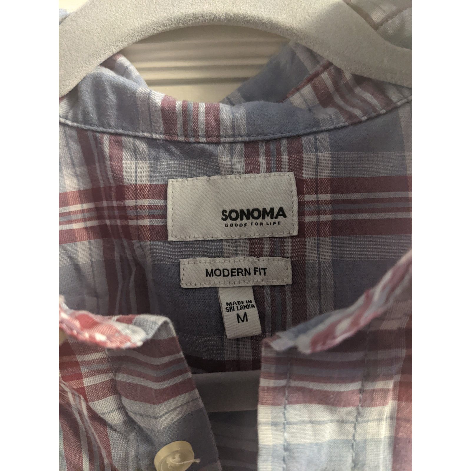 Sonoma Mens Sonomo Button up shirt Size US M / EU 48-50 / 2 - 2 Thumbnail