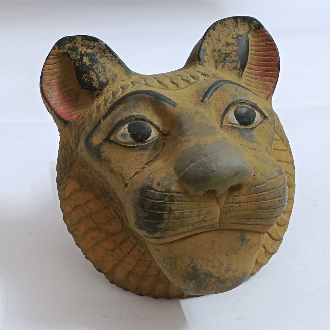 Handmade Handmade Bastet cat statue rare Egyptian pharaonic style art Size ONE SIZE - 1 Thumbnail