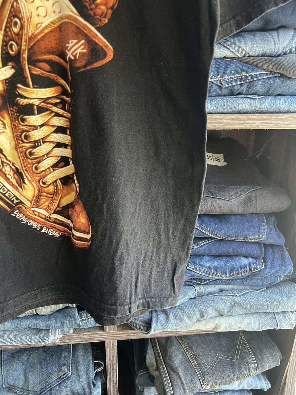Rook 🔥Rook Everyones Enemy Big Shoe Tee Size US M / EU 48-50 / 2 - 9 Thumbnail