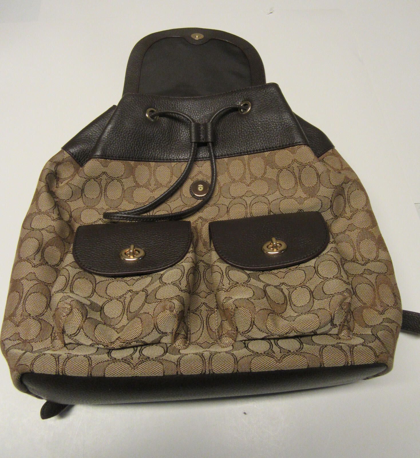 Coach Coach Outline Signature Billie Backpack F30275 NEW NWT Size ONE SIZE - 12 Thumbnail