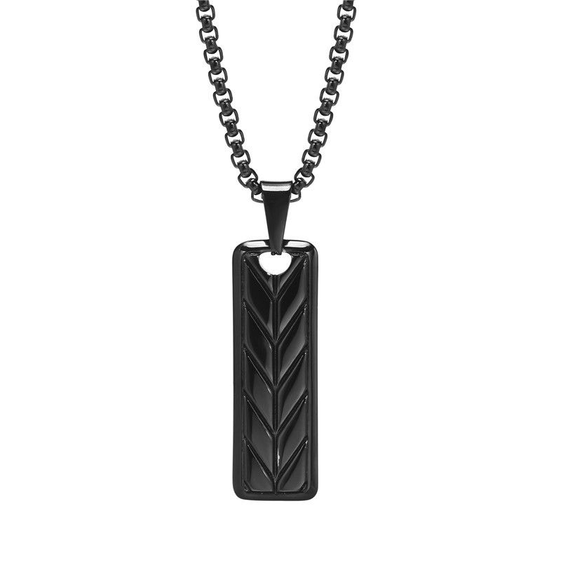 Jewelry Wheat Bar Pendant Necklaces Size ONE SIZE - 1 Thumbnail