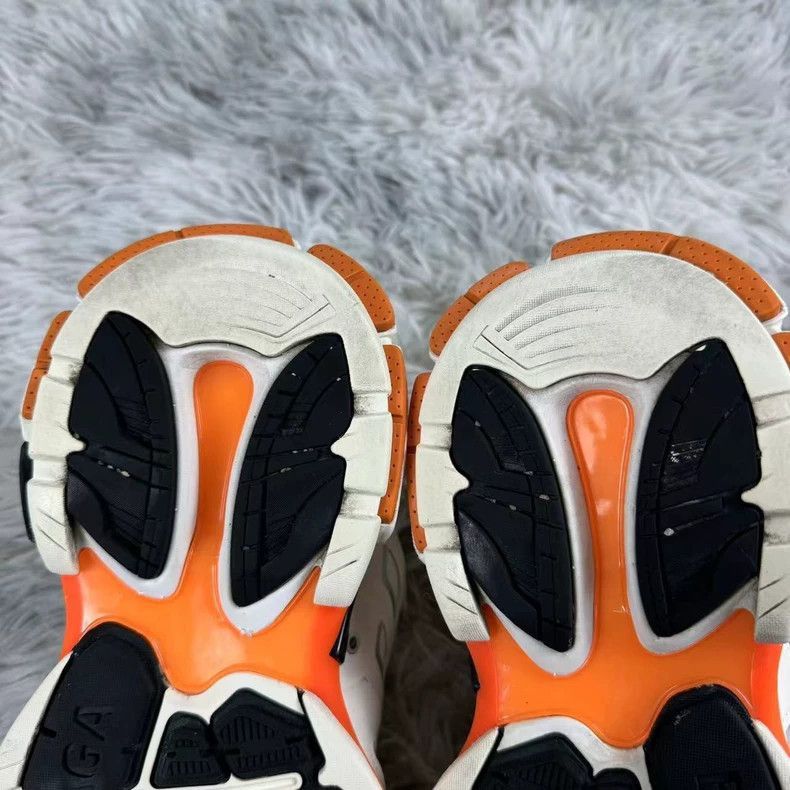 Balenciaga Balenciaga Track White Orange Sports Sneakers-2506 Size US 6 / IT 36 - 5 Thumbnail
