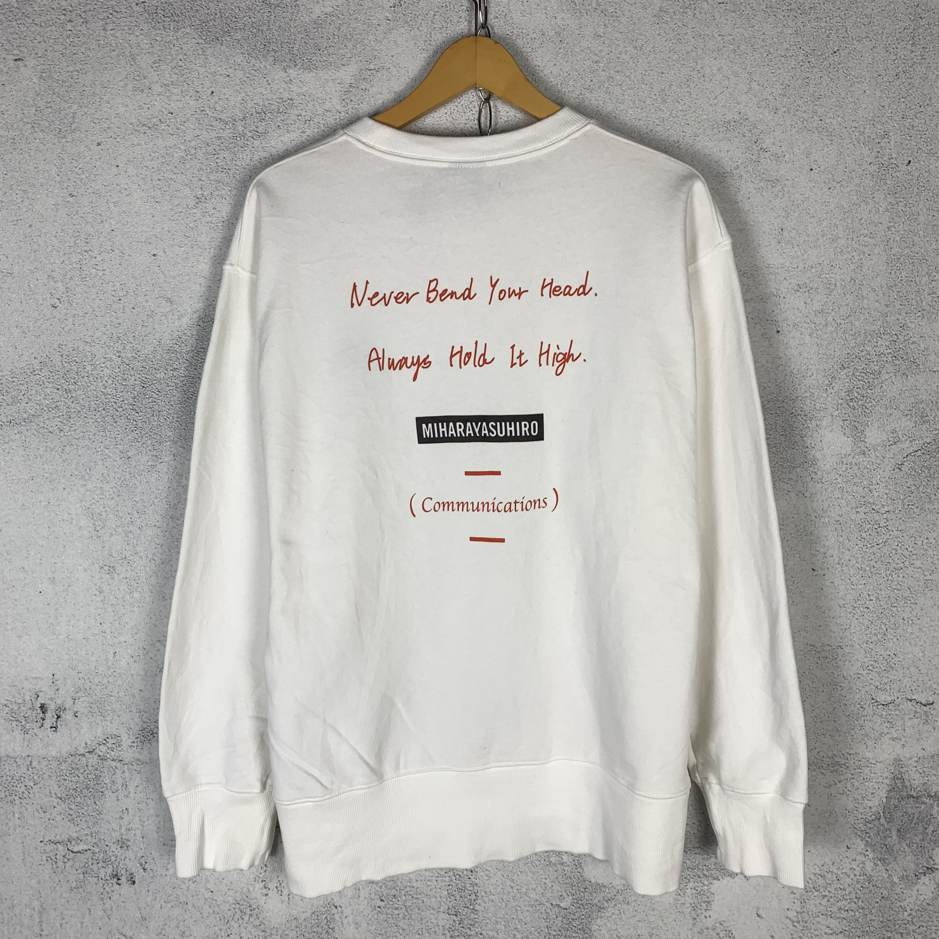 Maison MIHARA YASUHIRO GU x Miharayasuhiro Sweatshirt Crewneck Size US L / EU 52-54 / 3 - 1 Thumbnail