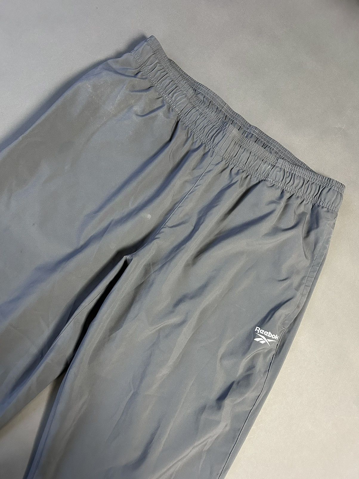 Reebok × Vintage Reebok nylon track pants parachute grey Size US 32 / EU 48 - 2 Thumbnail