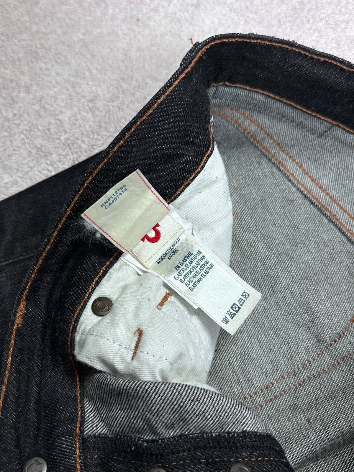 True Religion Vintage True Religion Chief Keef Style Y2K Jeans 31 Size US 31 - 10 Thumbnail
