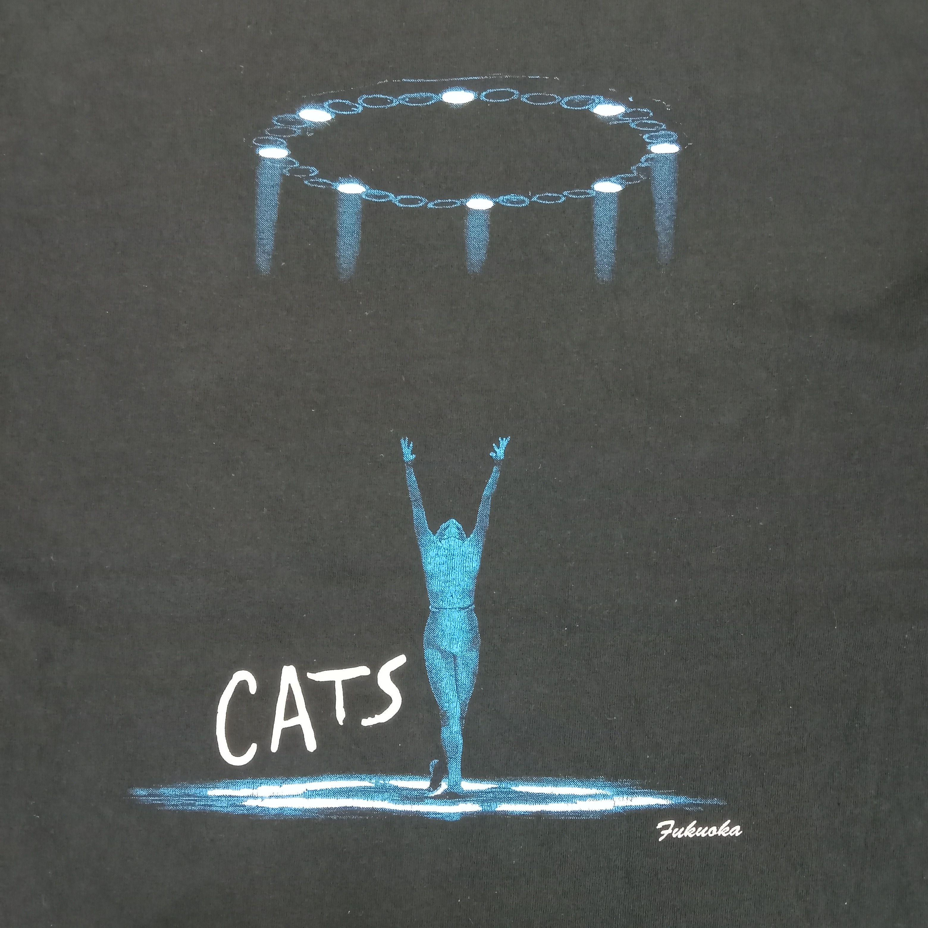 Vintage Vintage 90's Cats American Movie Promo Tshirt Size US L / EU 52-54 / 3 - 2 Thumbnail