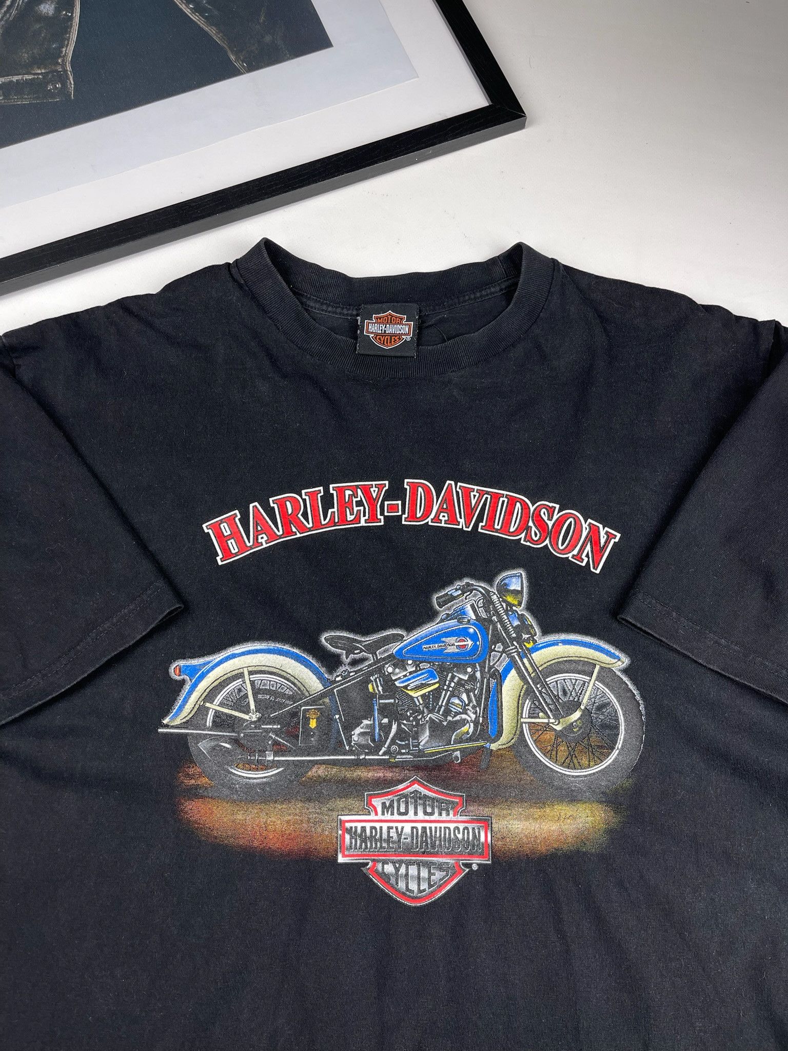 Harley Davidson Harley Davidson Tshirt motorcycle choppers Size US XL / EU 56 / 4 - 9 Thumbnail