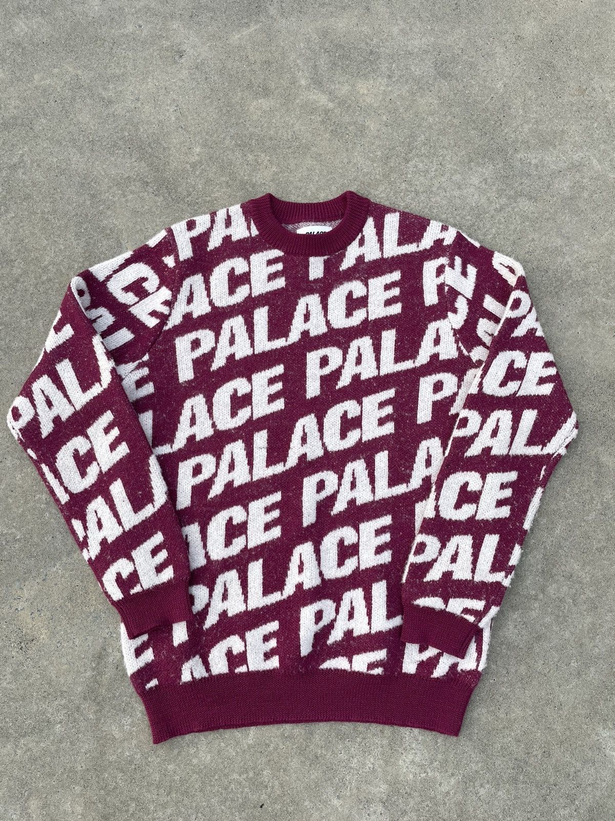 Palace Palace Whirl Knit Sweater Grailed