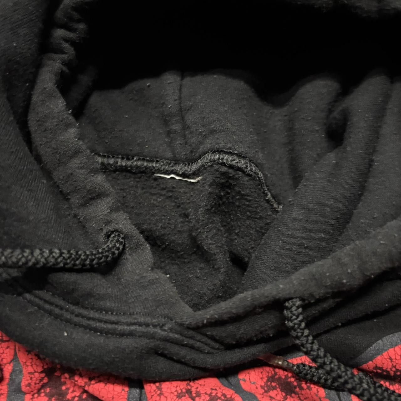 Japanese Brand × Vintage Crazy Vintage Y2K/2000s Black USMC Marines Streetwear Graphic Hoodie! Size US S / EU 44-46 / 1 - 6 Thumbnail
