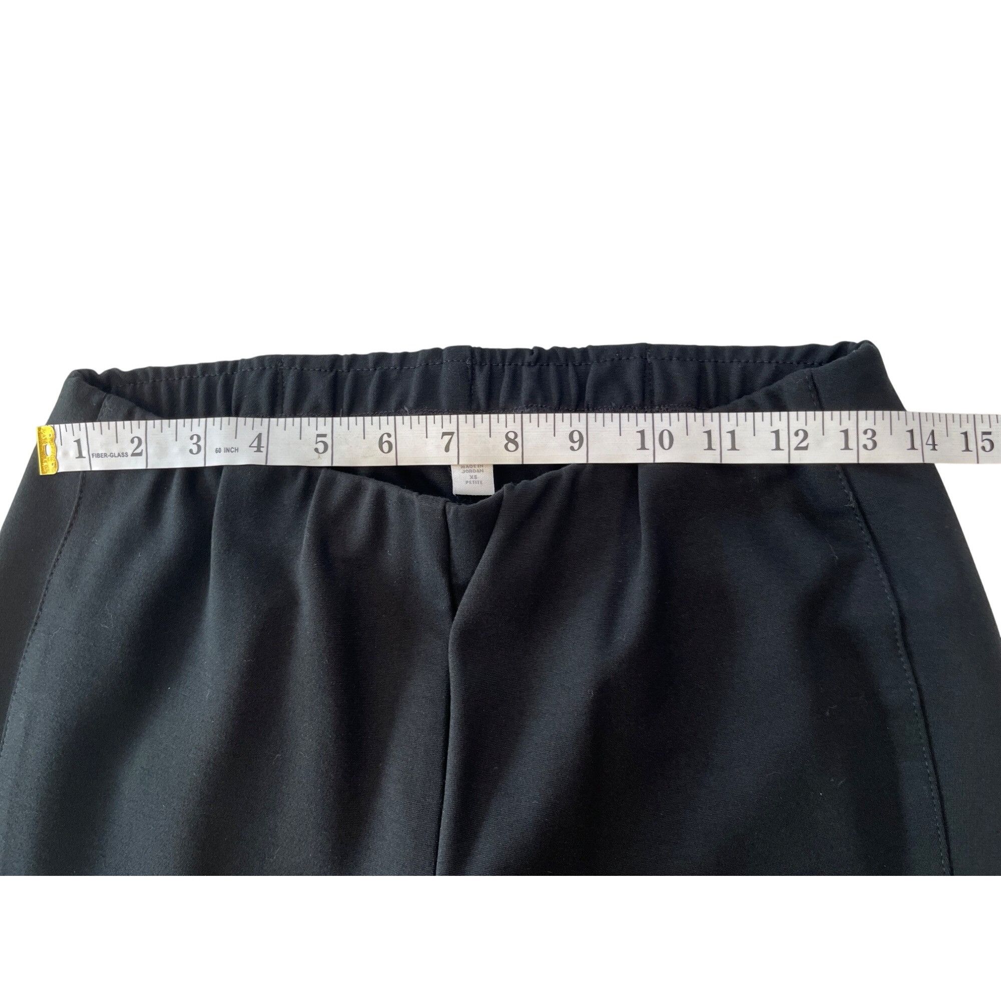 Other J.Jill Womens XS Petite Ponte Slim Leg Pants Black 8a Size 28" / US 6 / IT 42 - 5 Thumbnail