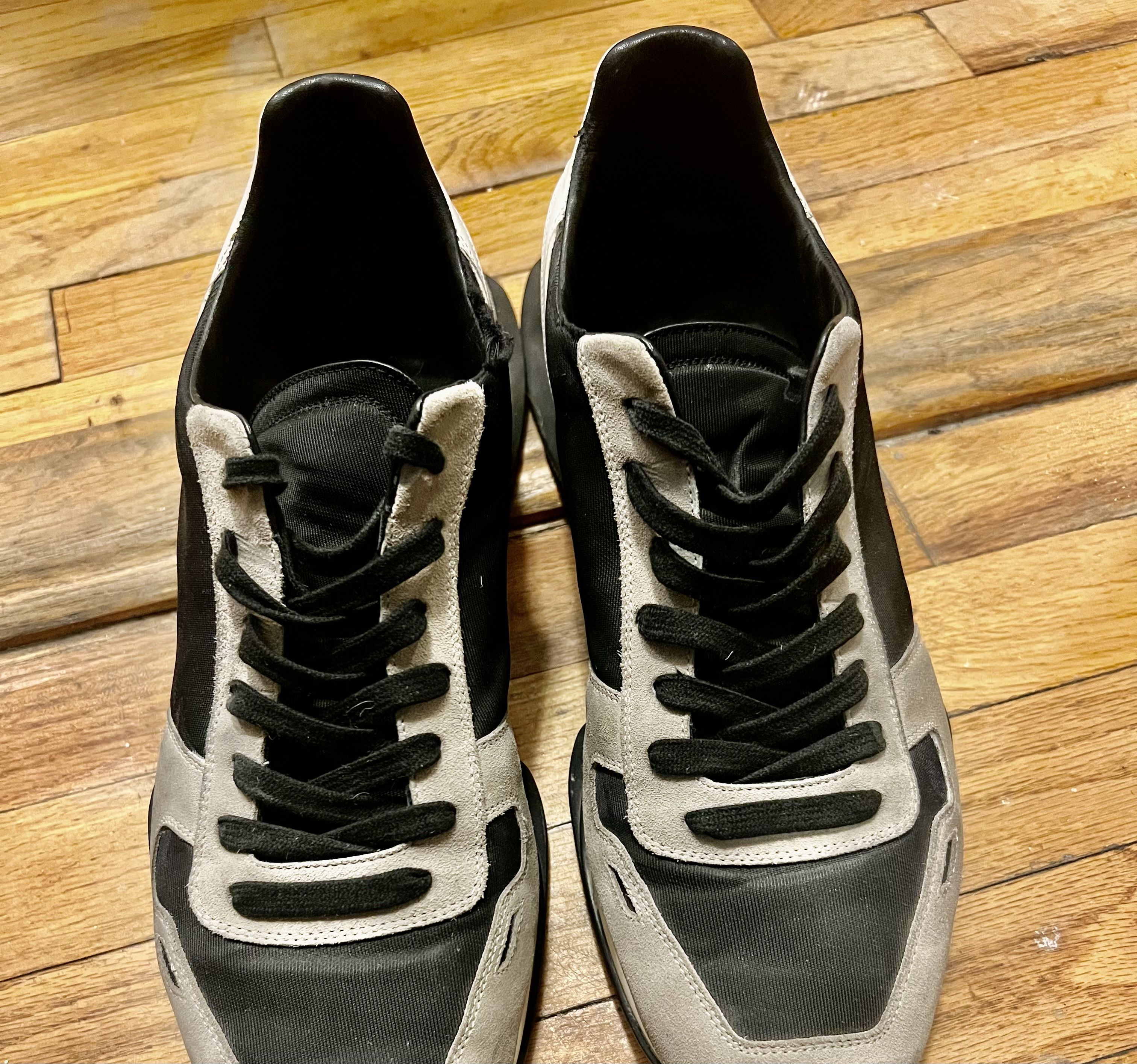 F/W18 Sisyphus $900 Oblique Lace Up Runners