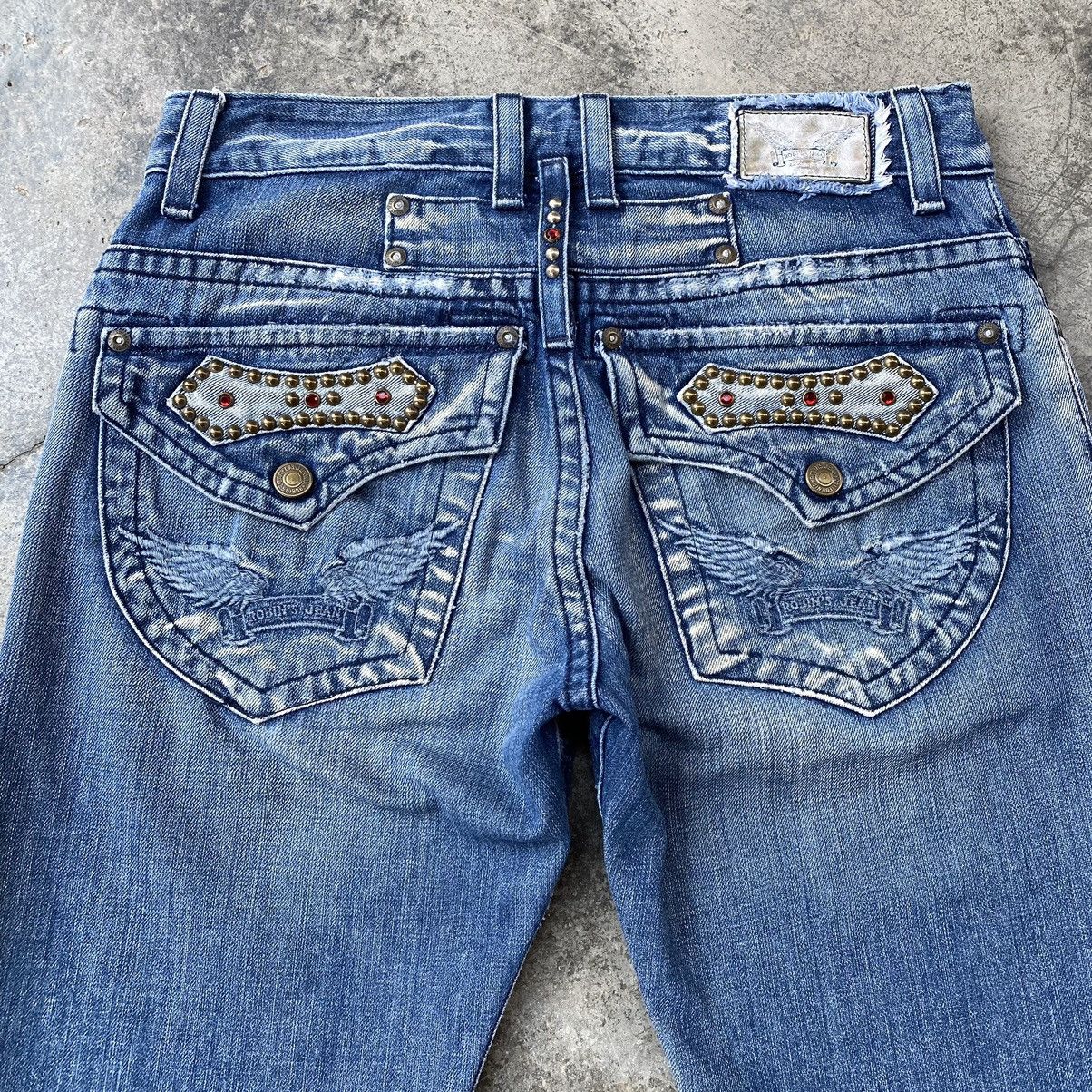Robins Jeans Vintage Robins Jean Rare Distressed Denim Pants Size US 30 / EU 46 - 4 Thumbnail