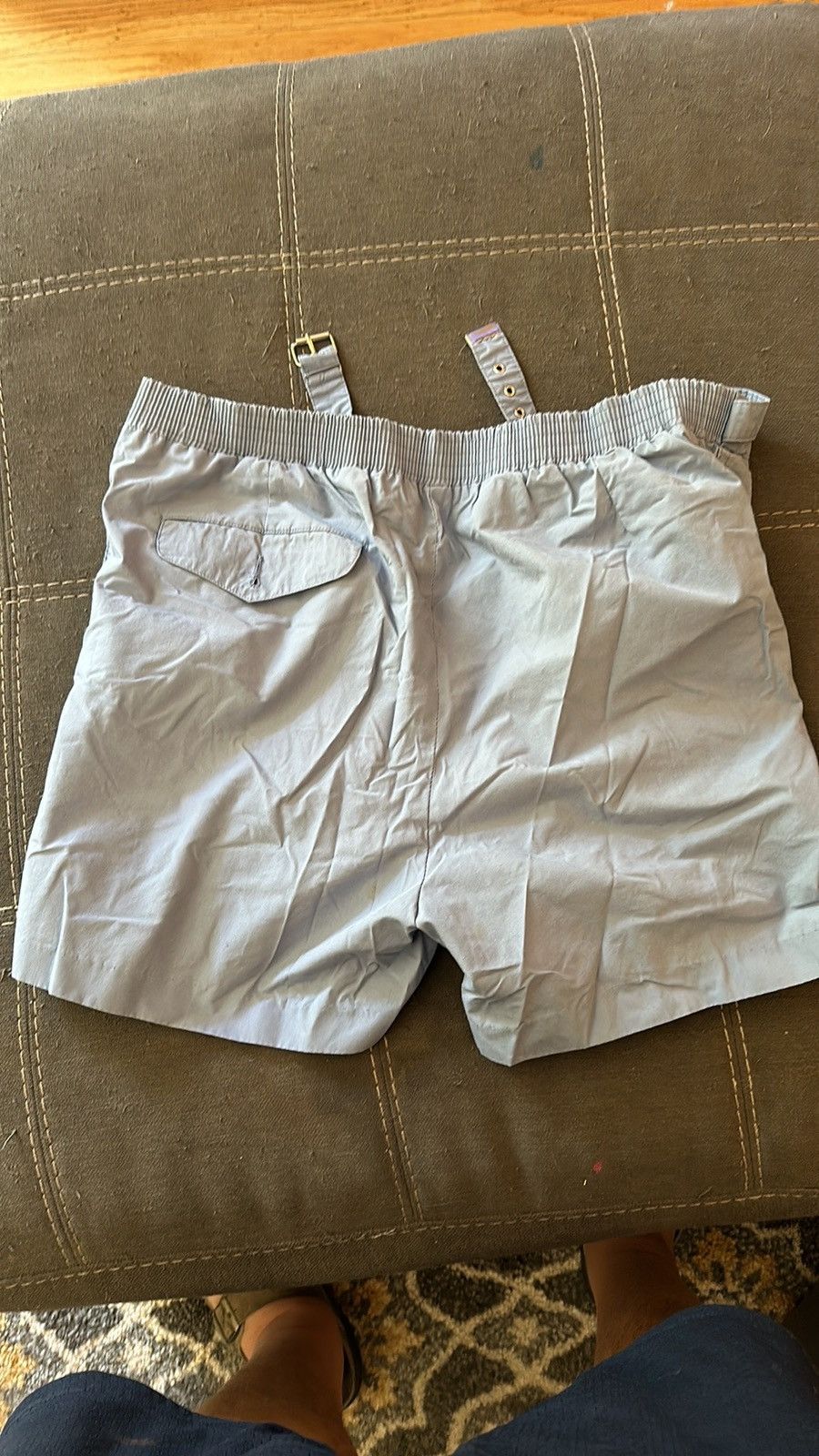 Vintage Vintage 80’s Recess Shorts. Light blue. Size 36 Size US 36 / EU 52 - 4 Thumbnail