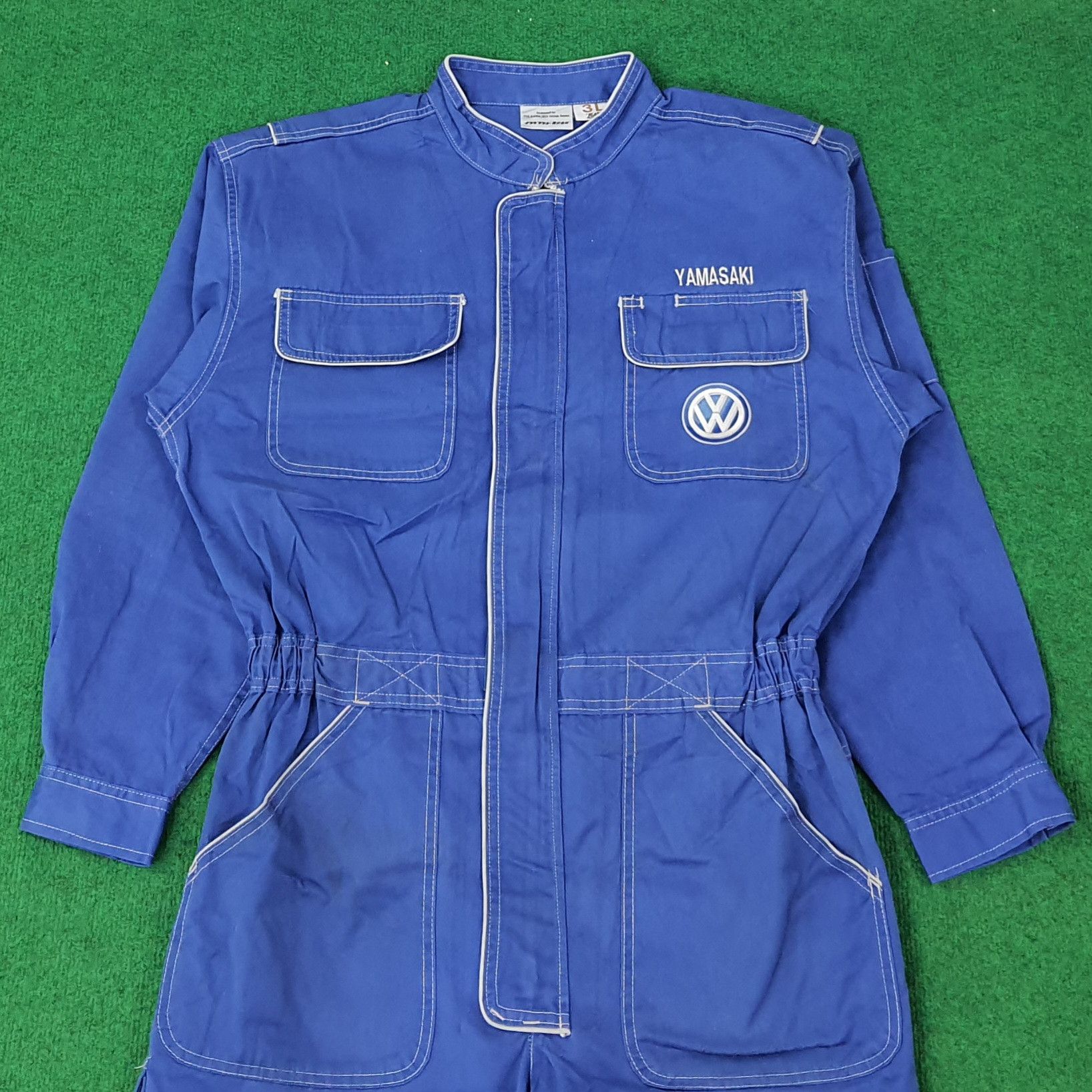 Vintage Vintage Volkswagen Automobile Workwear Coverall C263N3 Size US L / EU 52-54 / 3 - 4 Thumbnail