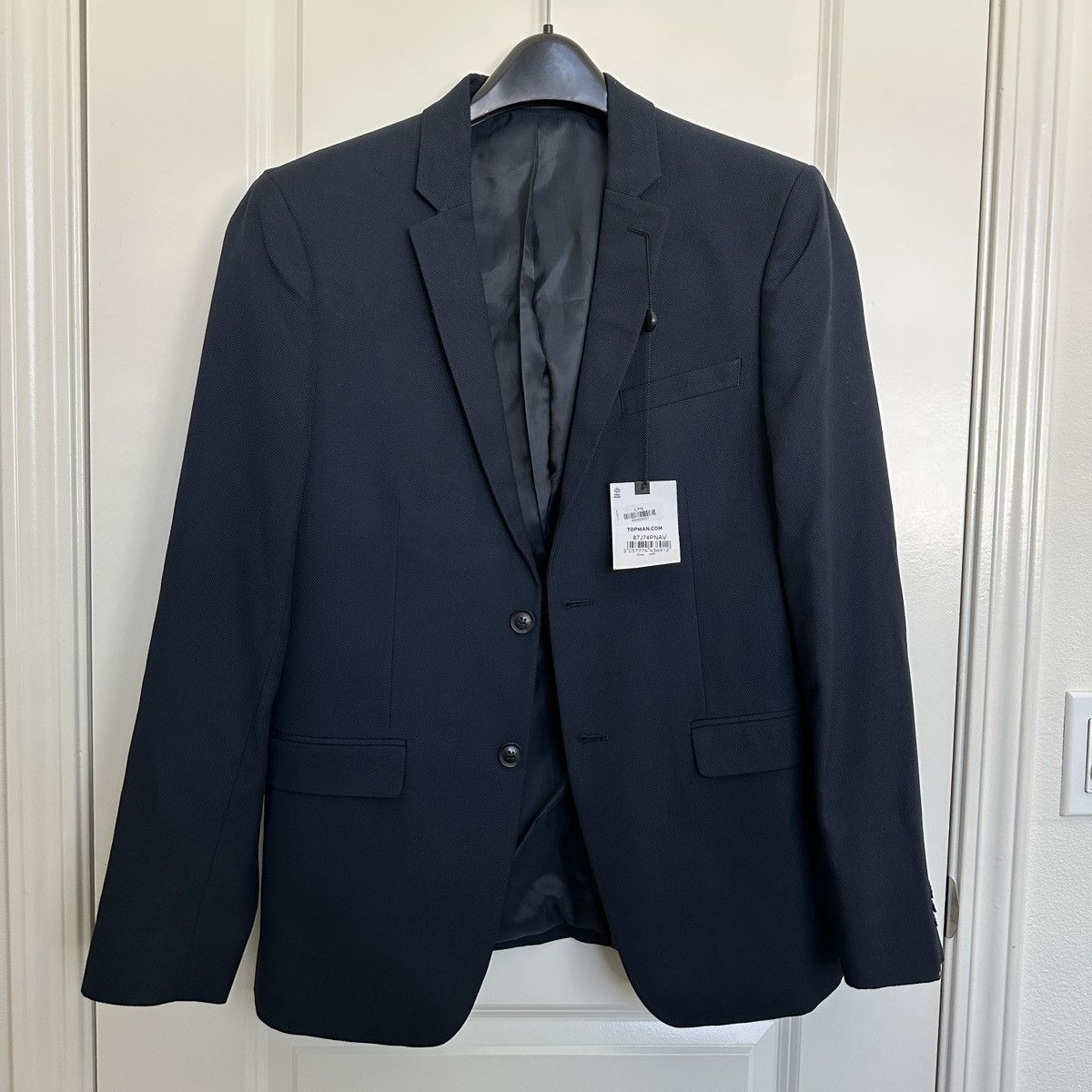Topman Topman Blazer Suit Jacket - Navy Size 40R - 1 Thumbnail