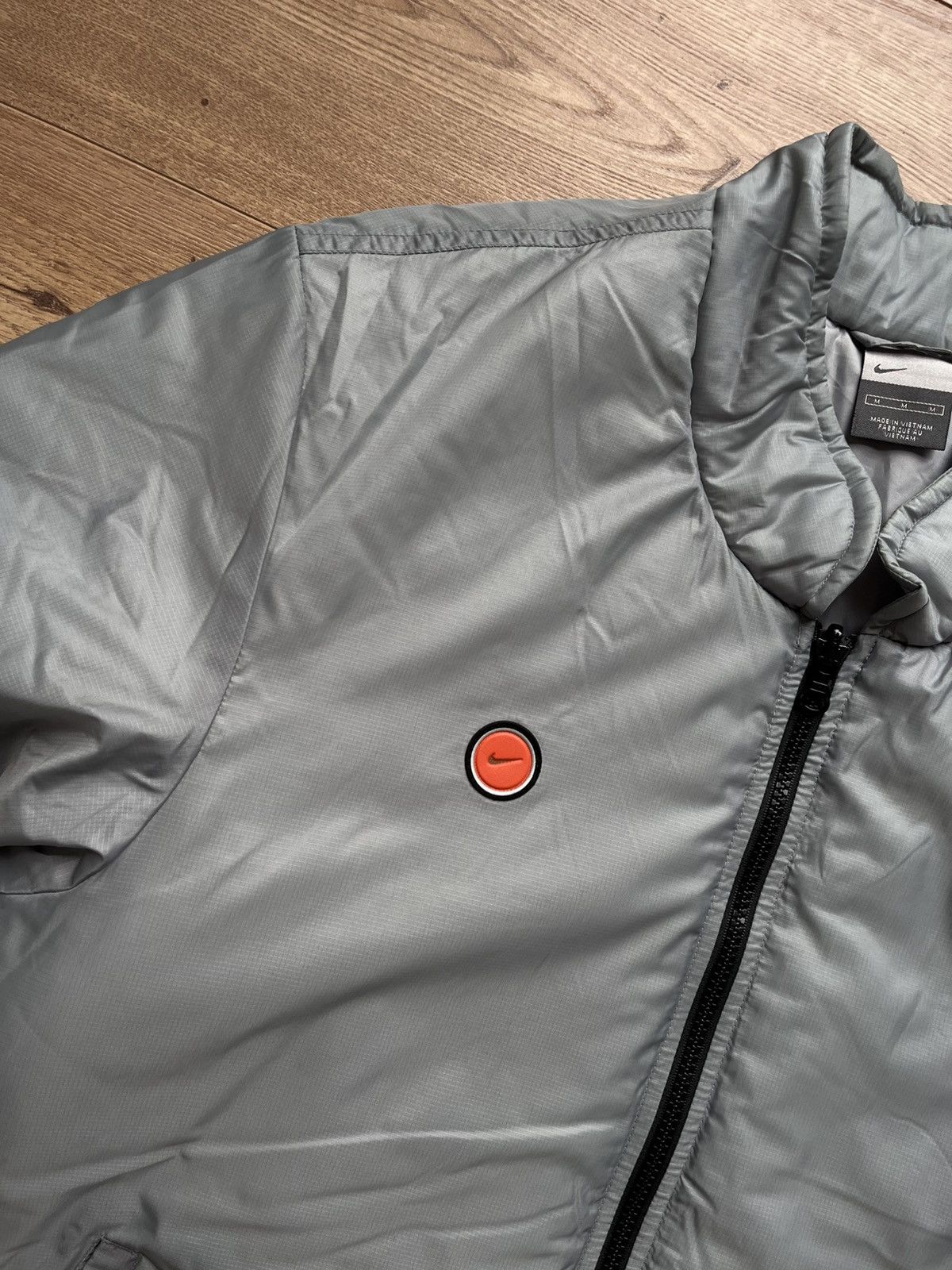 Nike 90’s NIKE RETRO NYLON LIGHT PUFFER JACKET SWOOSH LOGO Y2K Size US M / EU 48-50 / 2 - 2 Thumbnail