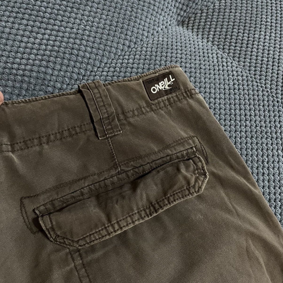 O'Neill × Vintage Crazy Y2K Oneill cargo Jorts Baggy Skater Shorts Size US 34 / EU 50 - 5 Thumbnail