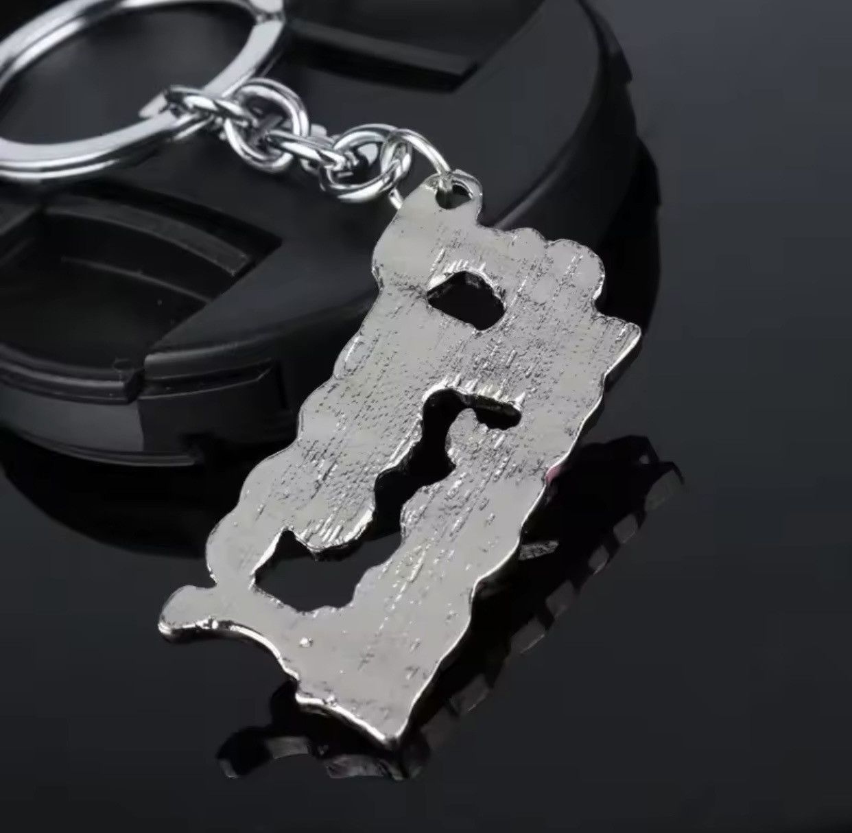 Vintage PXSSY WAGON Letter Metal Enamel Keychains Size ONE SIZE - 5 Thumbnail