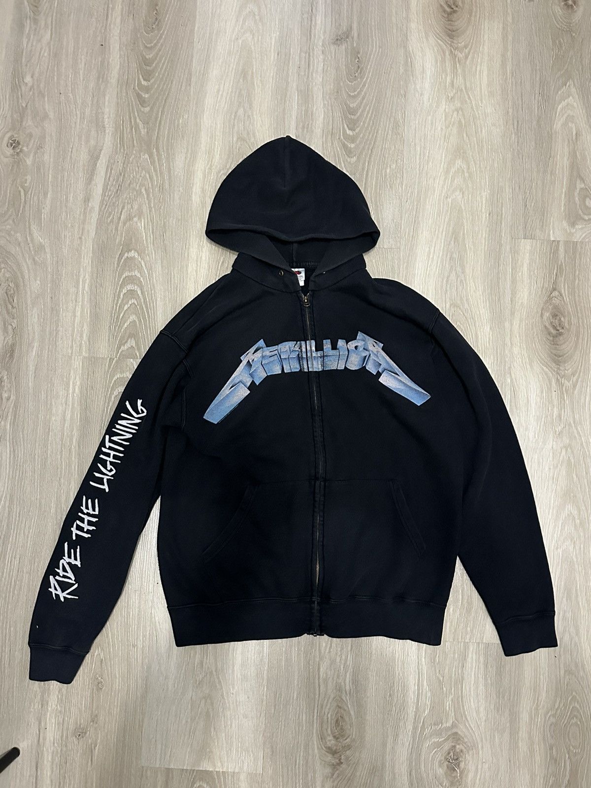 Band Tees × Metallica Rare Metallica Ride The Lightning 2017 Size US M / EU 48-50 / 2 - 1 Thumbnail