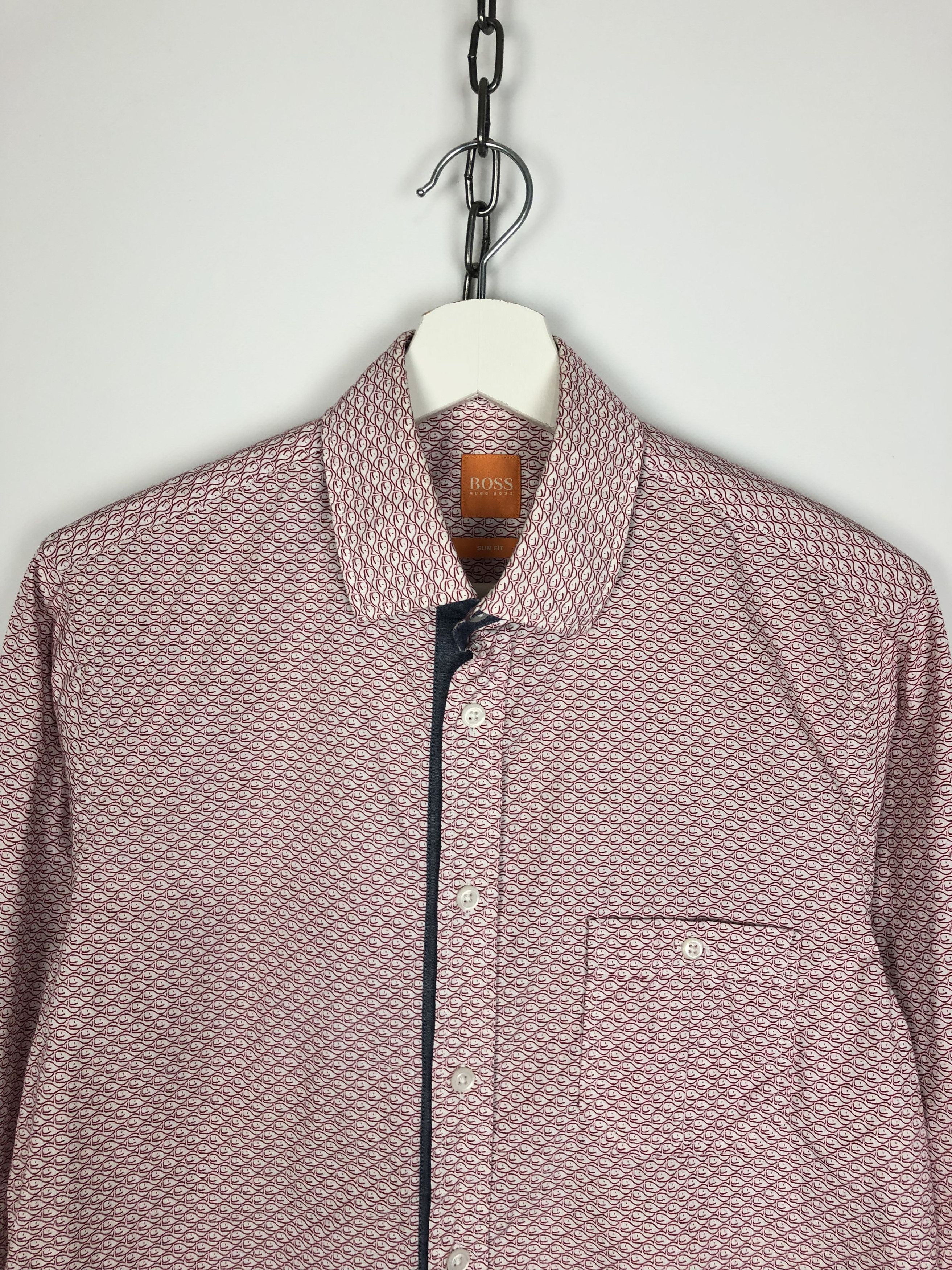 Hugo Hugo Boss Orange Shirt Monogram Whale size S Size US S / EU 44-46 / 1 - 2 Thumbnail