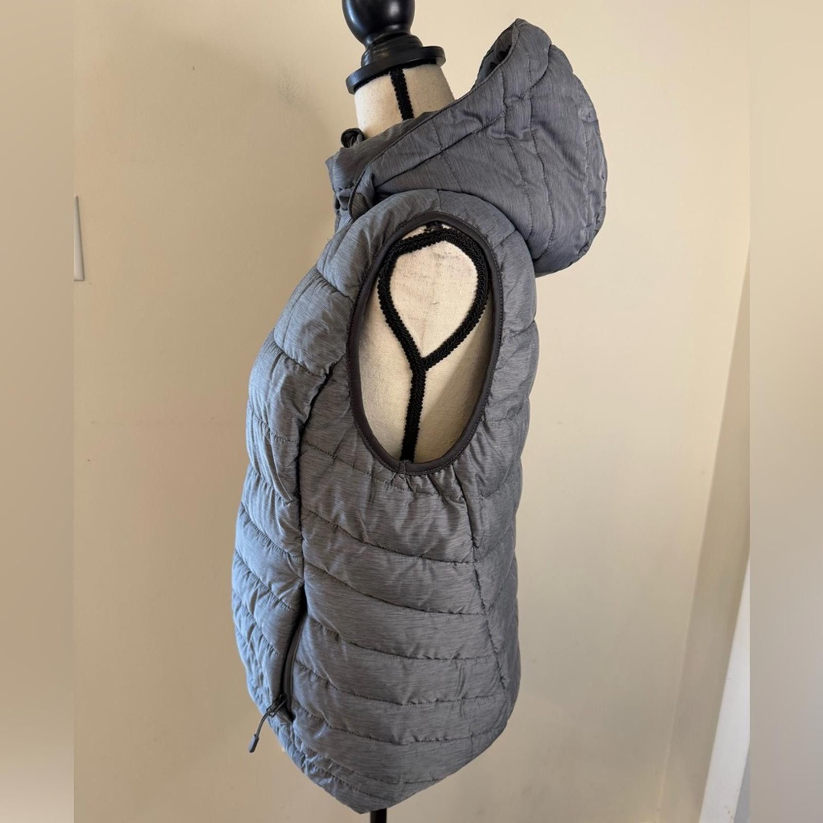Other Tangerine gray puffer vest removable hood SZ LG Size L / US 10 / IT 46 - 4 Thumbnail