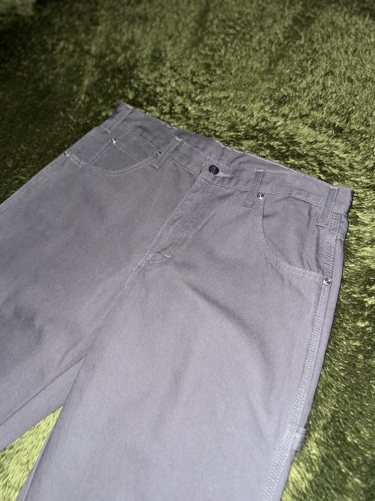 Dickies [32x32] Dickies Duck Canvas Carpenter Pants Dark Grey Size US 32 / EU 48 - 2 Thumbnail