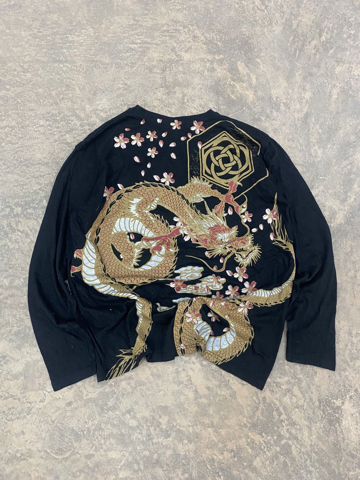Bullet Noise Dragon Ls Punk Shirt like Hysteric Glamour sukajan Size US L / EU 52-54 / 3 - 1 Thumbnail